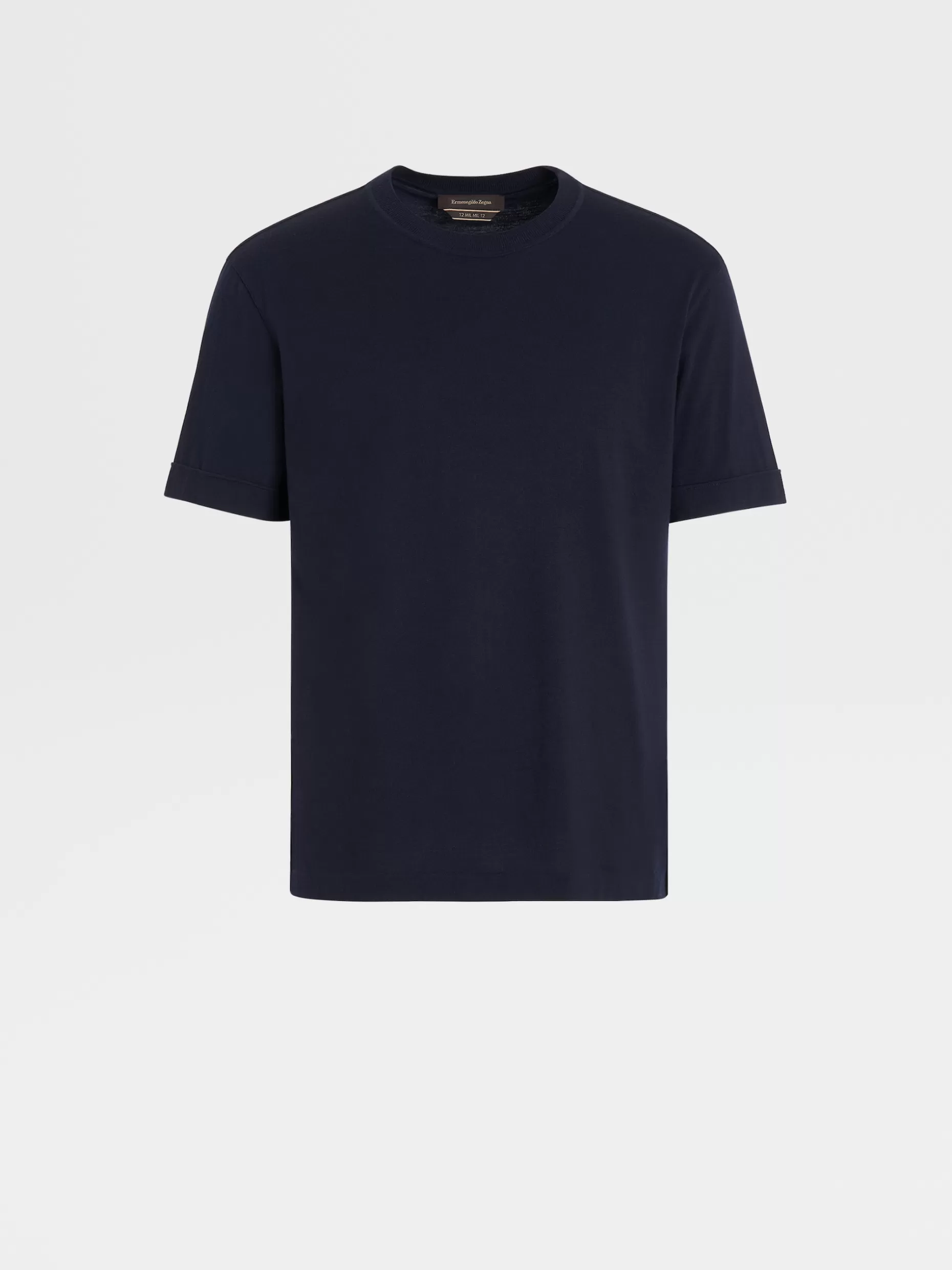 Men ZEGNA 12Milmil12 Wool Jersey T-Shirt