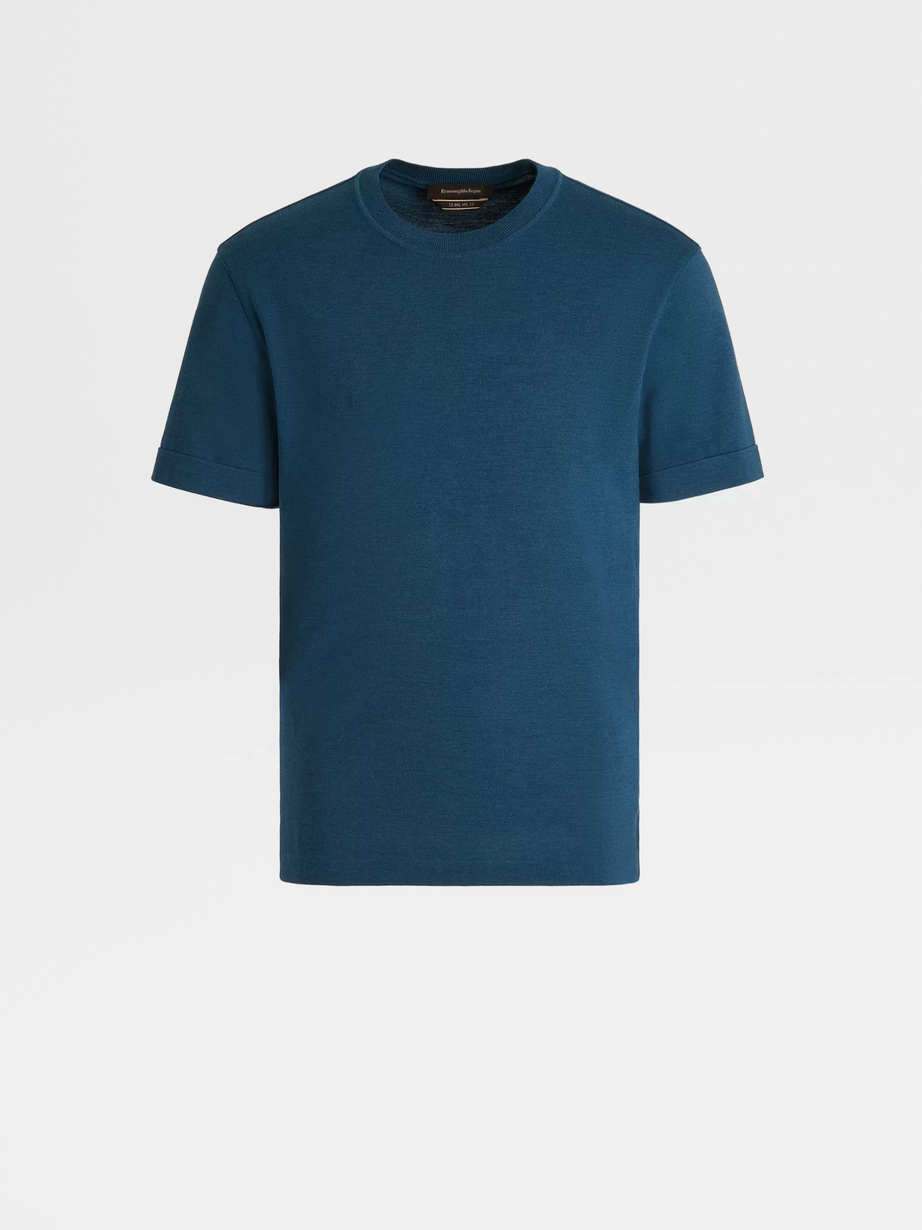 Men ZEGNA 12Milmil12 Wool Jersey T-Shirt