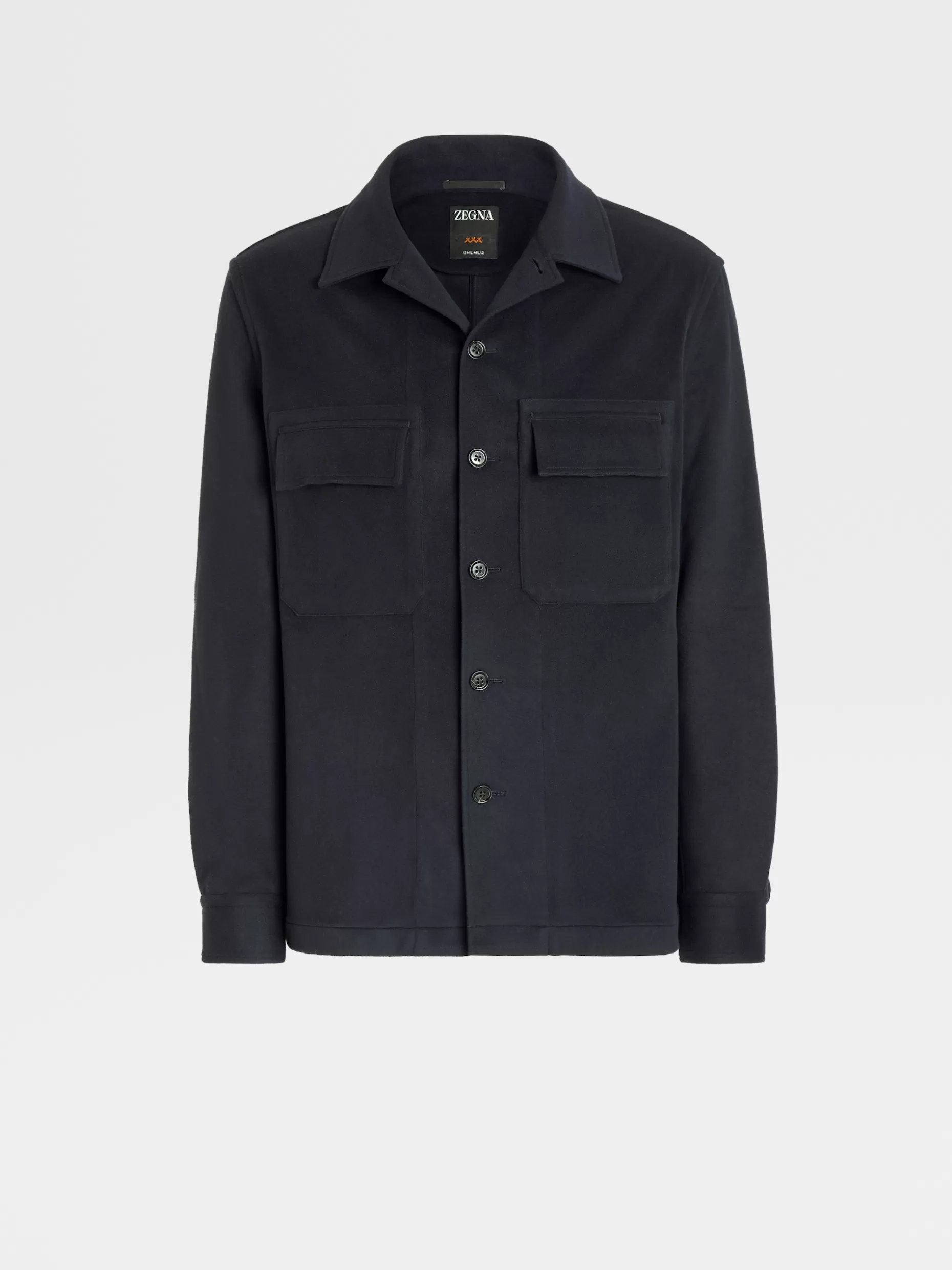 Men ZEGNA 12Milmil12 Wool Overshirt