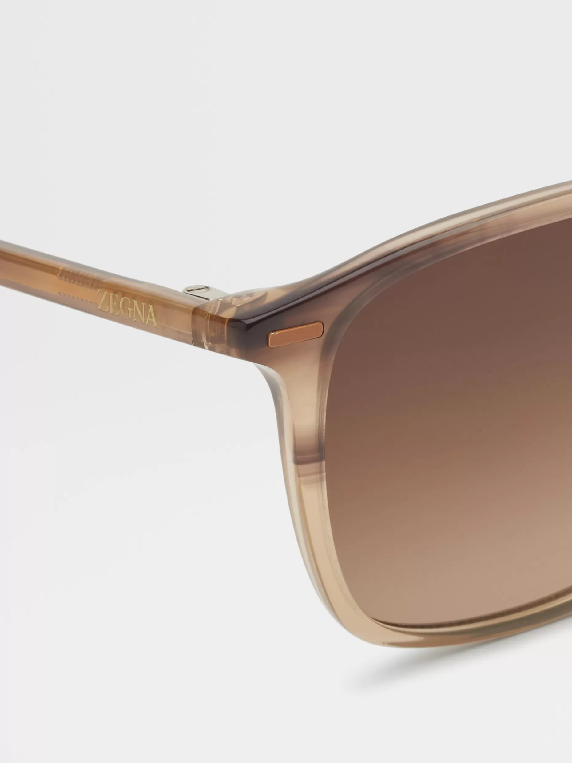 Men ZEGNA Acetate Leggerissimo Sunglasses