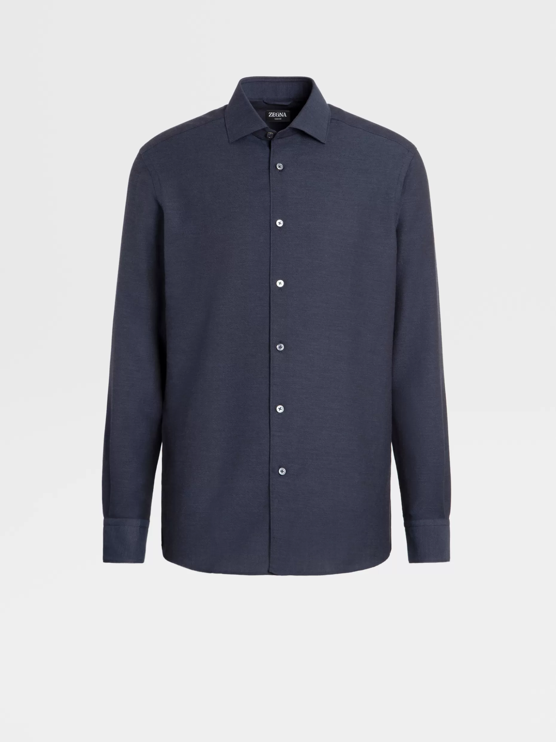 Men ZEGNA Cashco Long-Sleeve Shirt