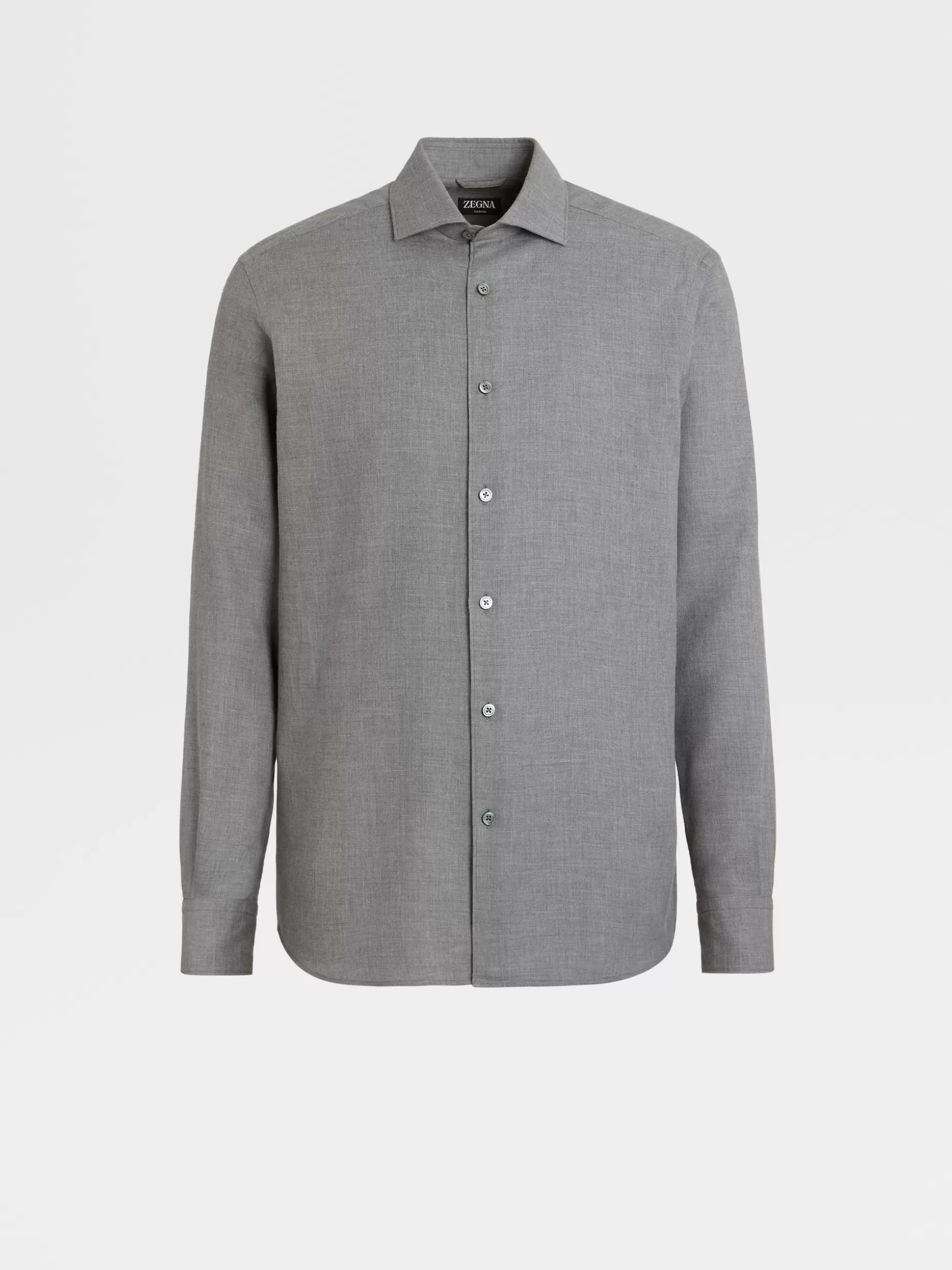 Men ZEGNA Cashco Long-Sleeve Shirt