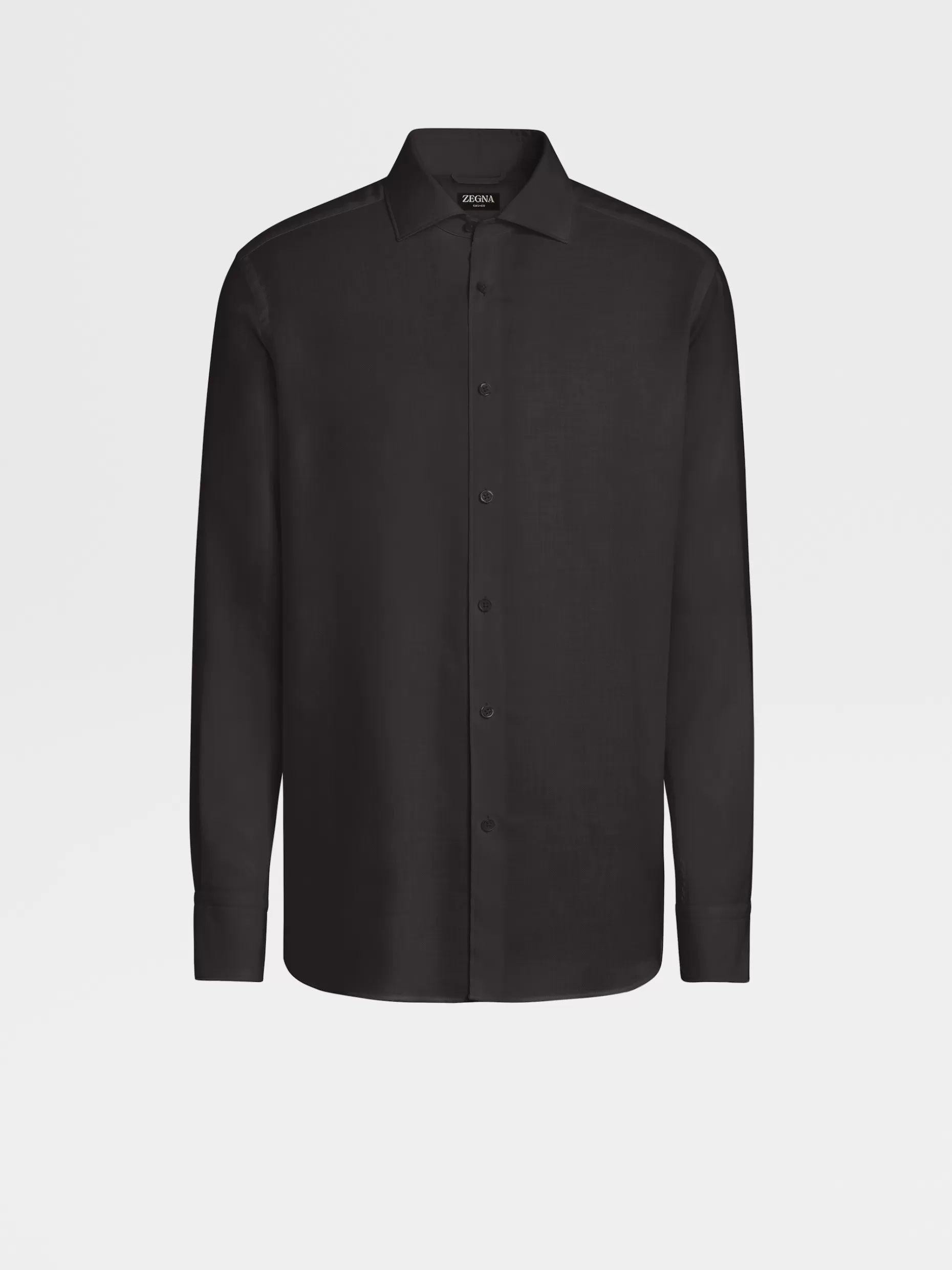 Men ZEGNA Cashco Long-Sleeve Shirt