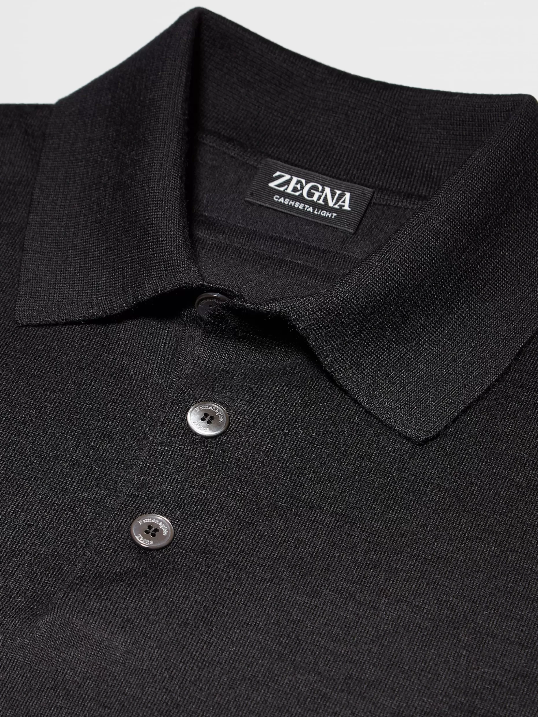 Men ZEGNA Cashseta Light Polo