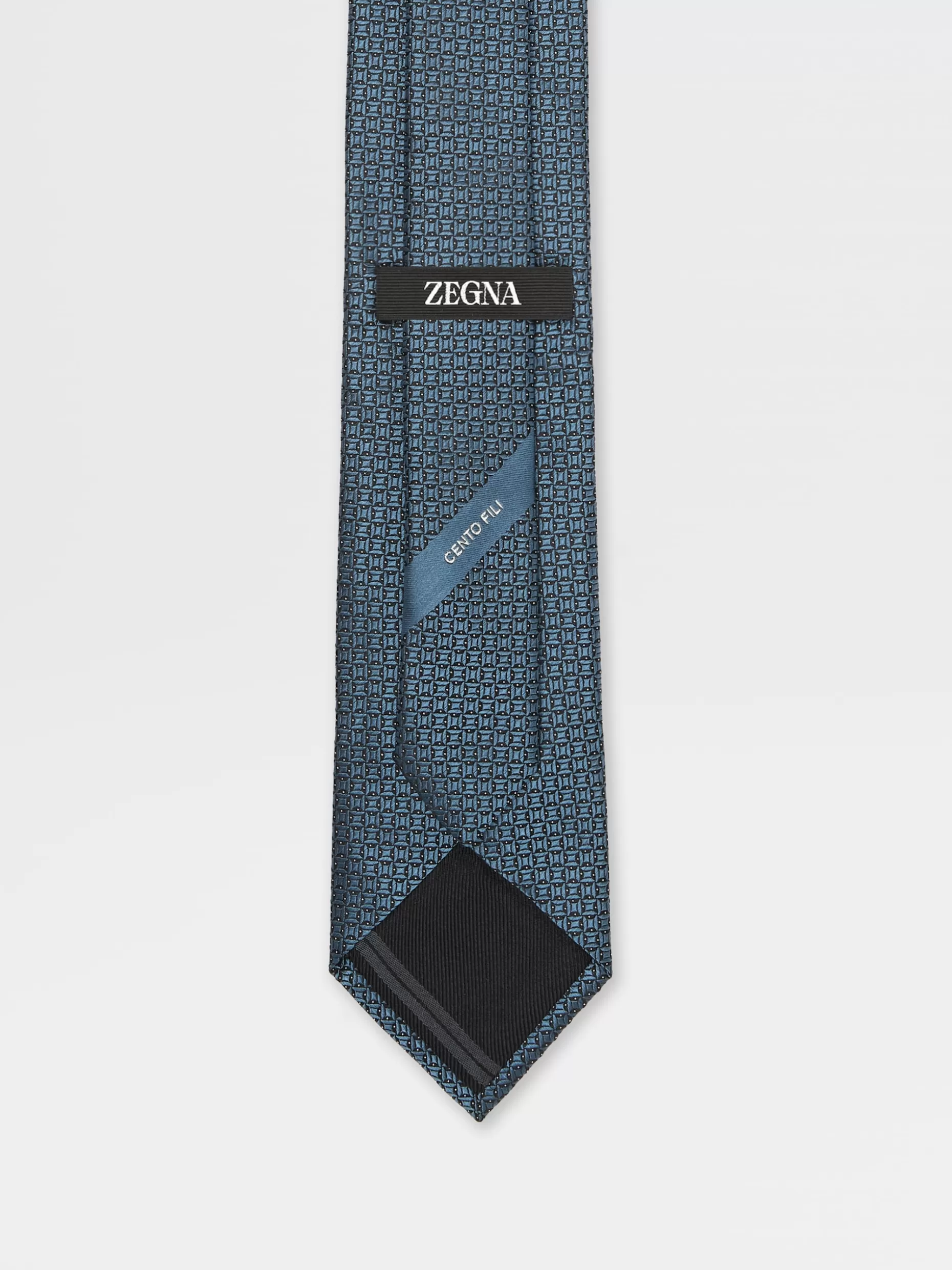 Men ZEGNA Cento Fili Silk Tie