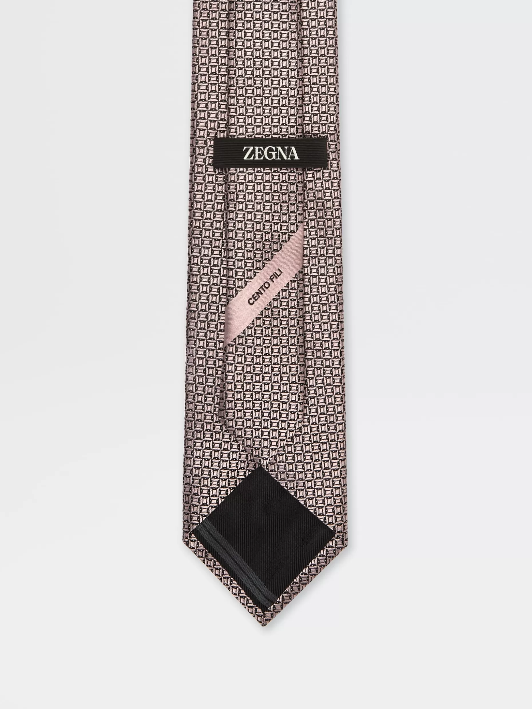 Men ZEGNA Cento Fili Silk Tie