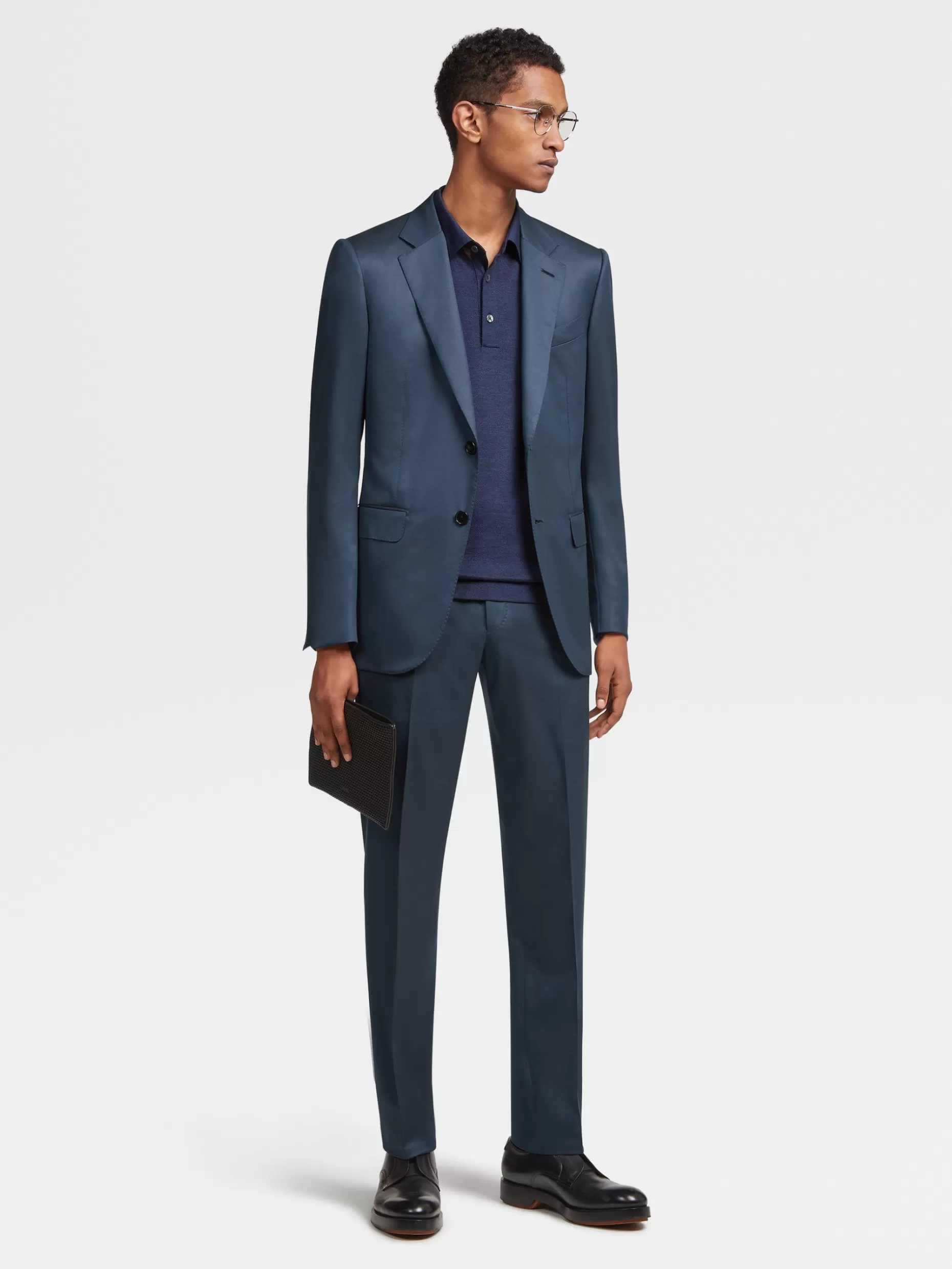 Men ZEGNA Centoventimila Wool Suit