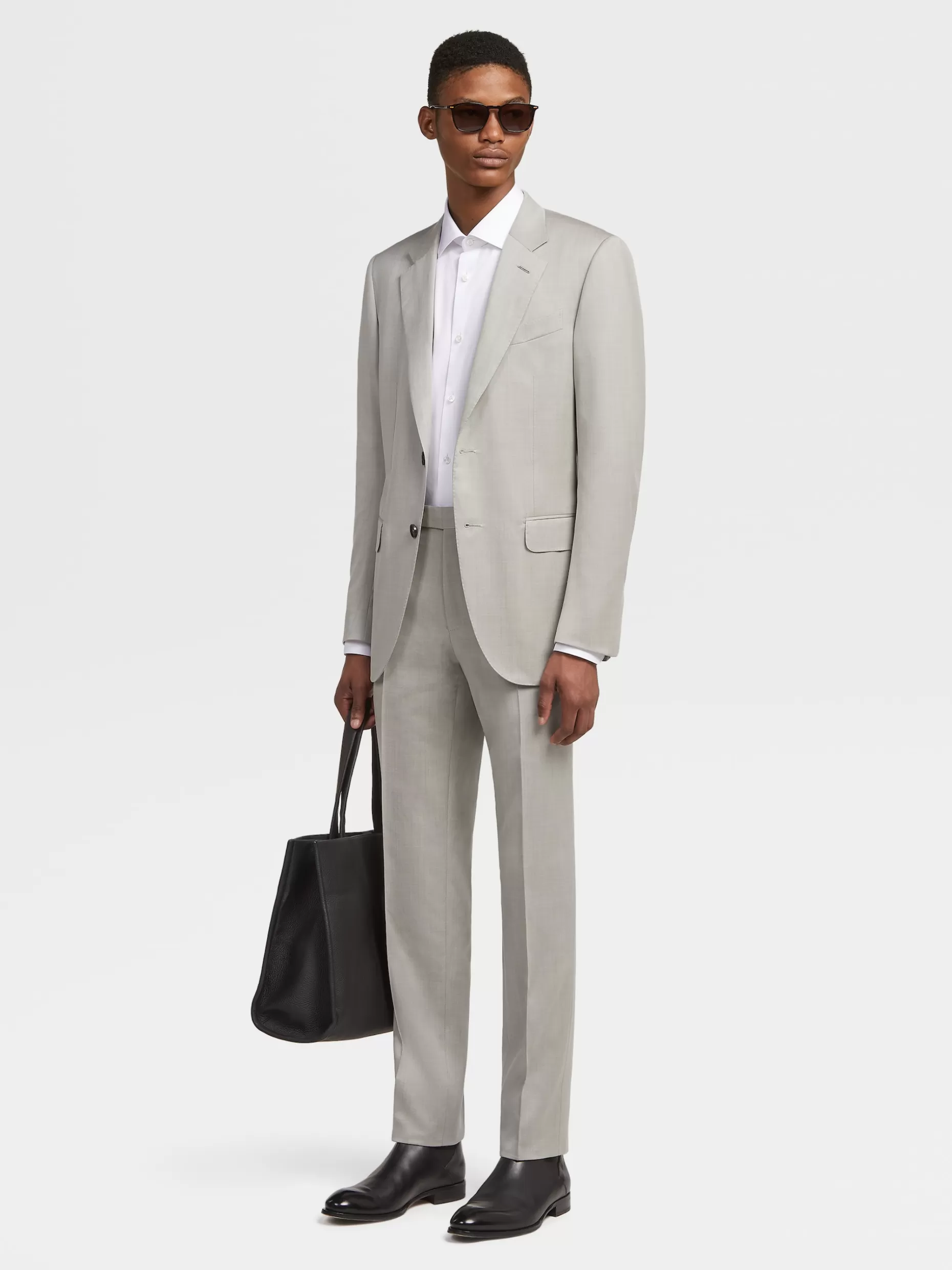 Men ZEGNA Centoventimila Wool Suit