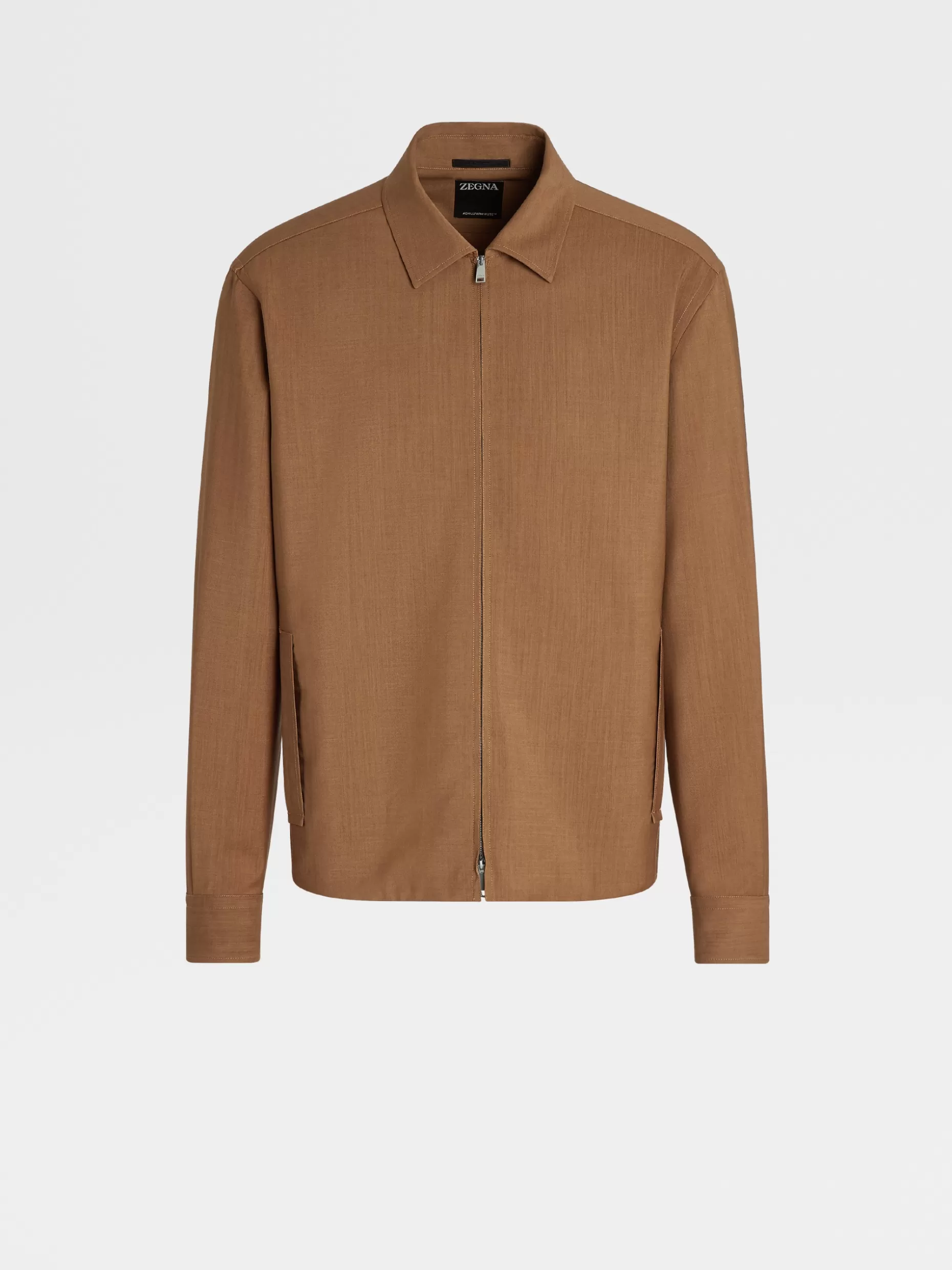 Men ZEGNA Color Achillfarm #Usetheexisting™ Wool And Mohair Overshirt
