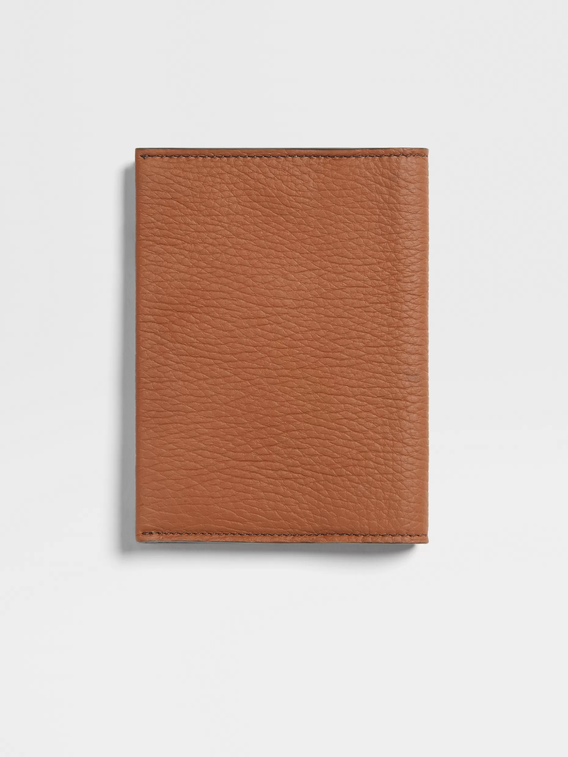 Men ZEGNA Color Deerskin Passport Case
