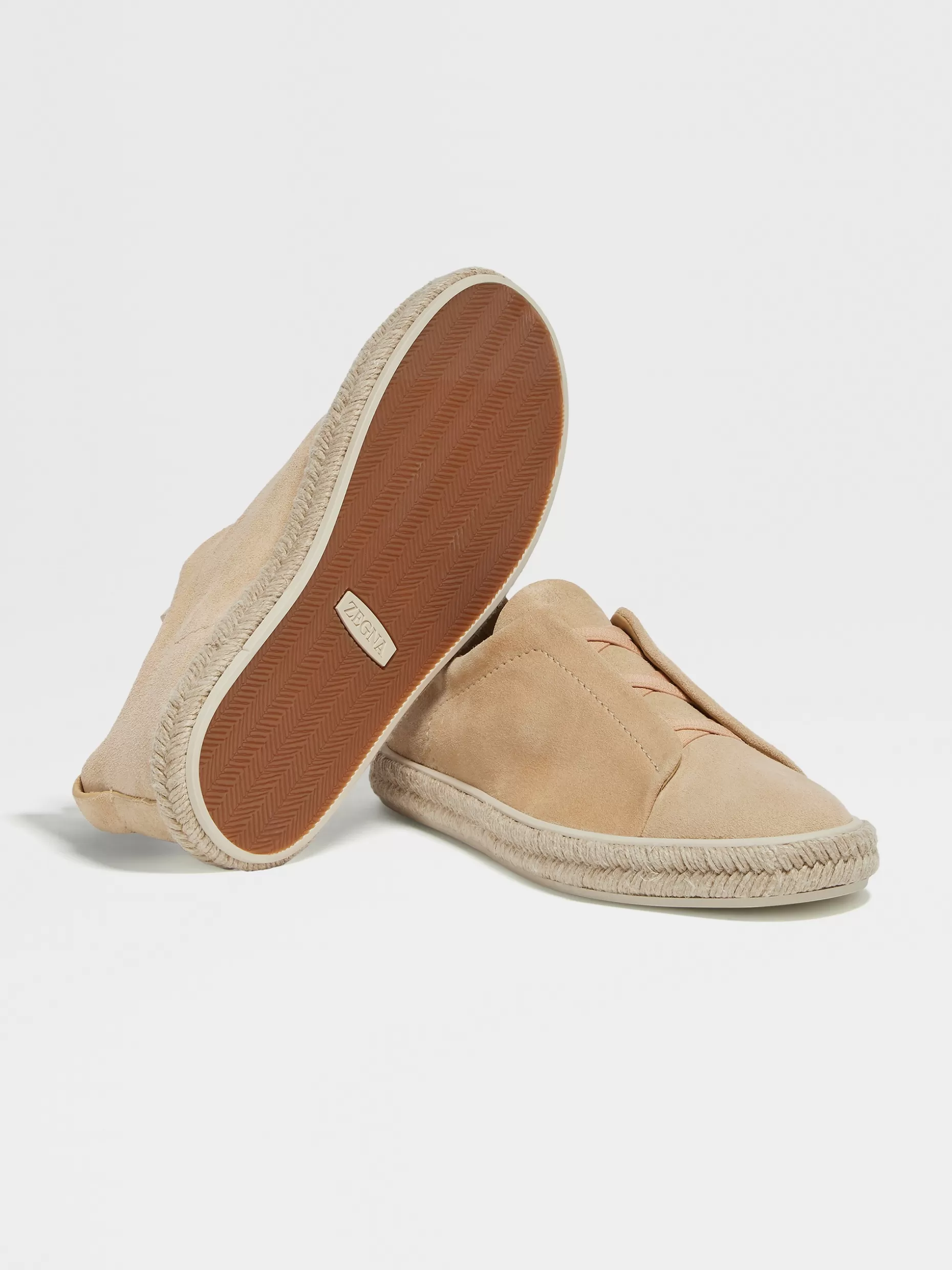 Men ZEGNA Color Deerskin Triple Stitch™ Espadrilles