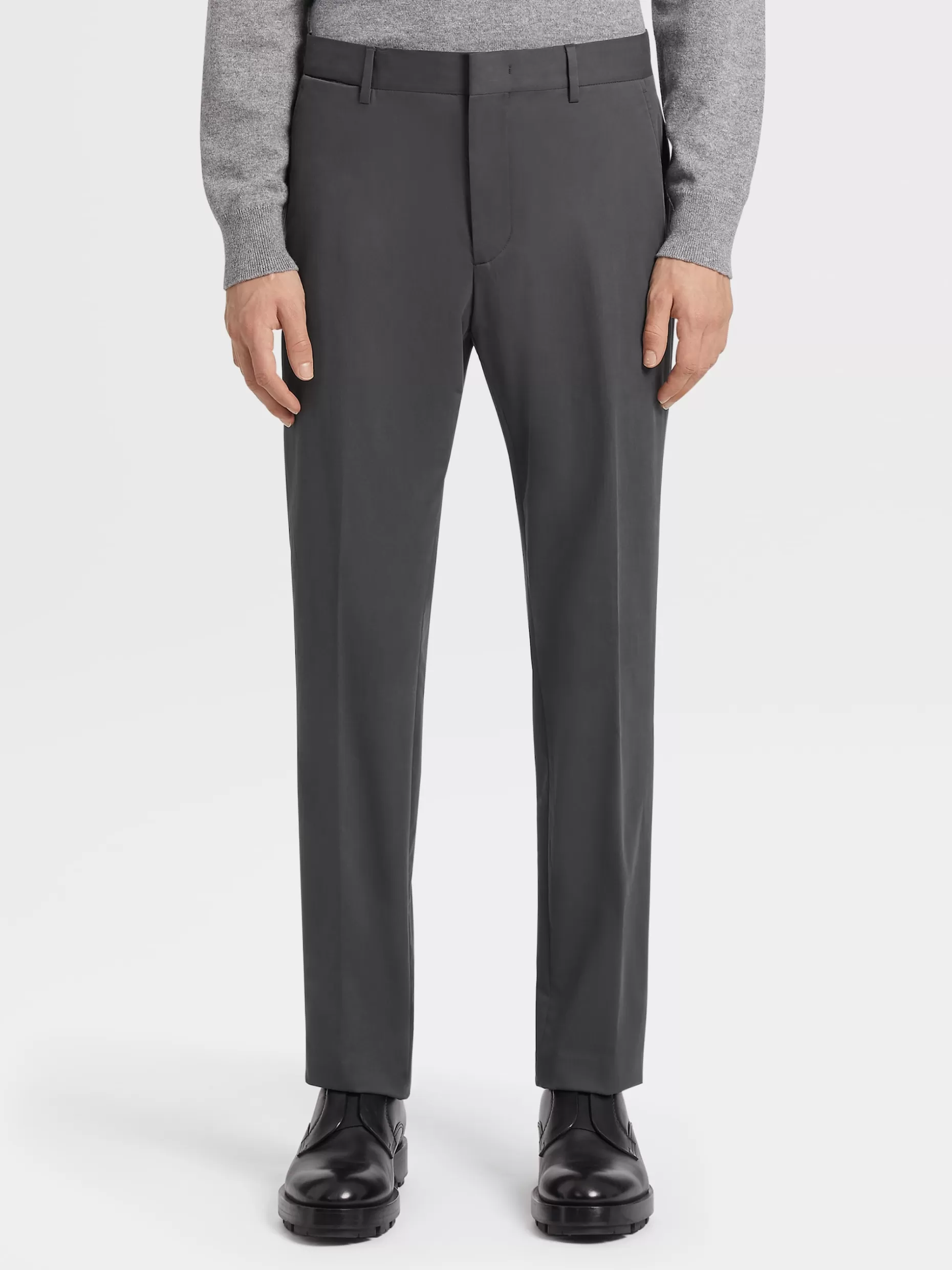 Men ZEGNA Comfort Cotton Pants