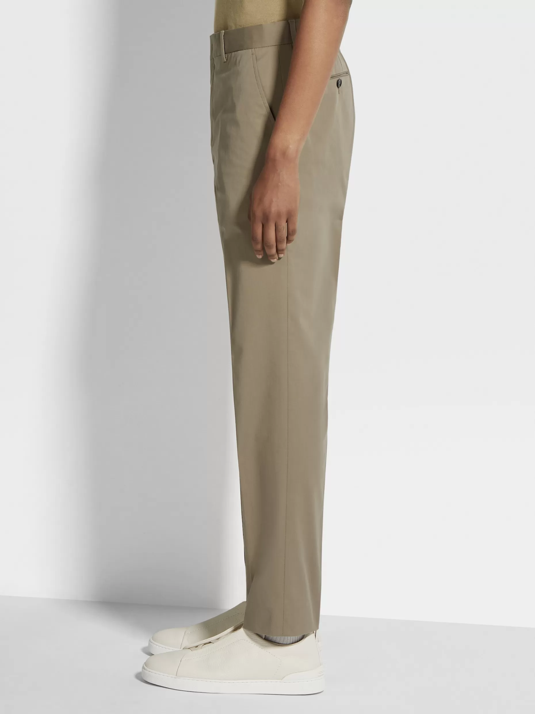 Men ZEGNA Comfort Cotton Pants