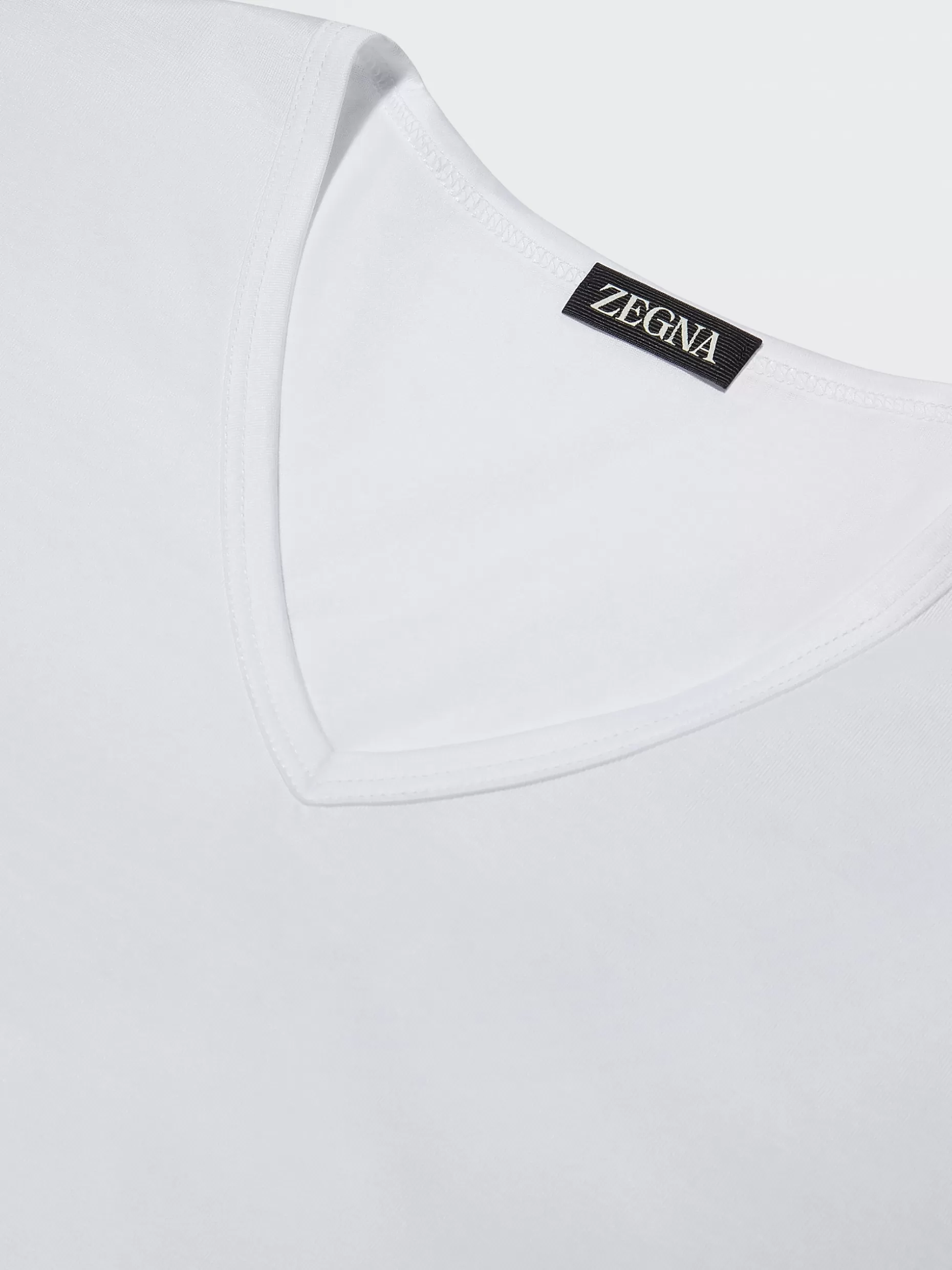 Men ZEGNA Cotton T-Shirt