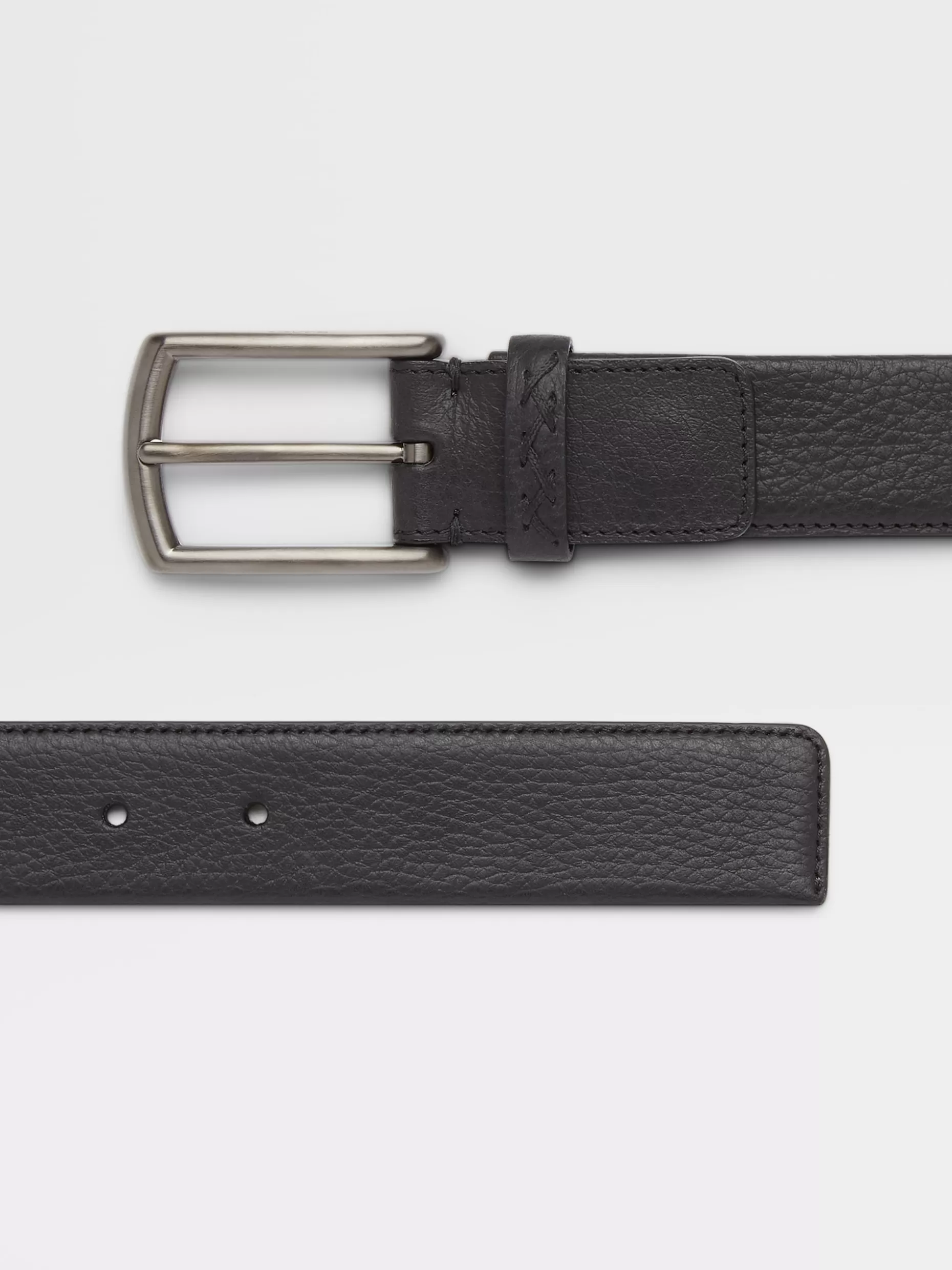 Men ZEGNA Deerskin Belt