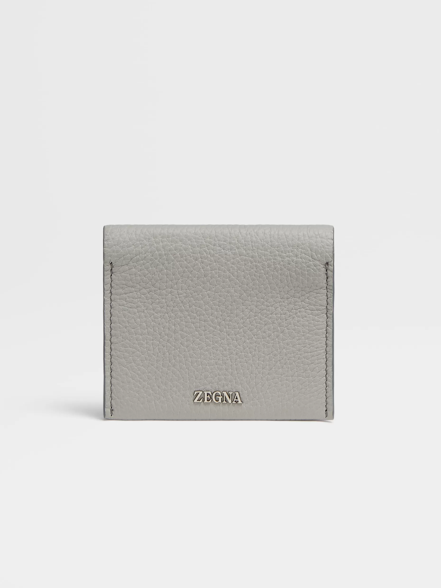 Men ZEGNA Deerskin Foldable Card Case