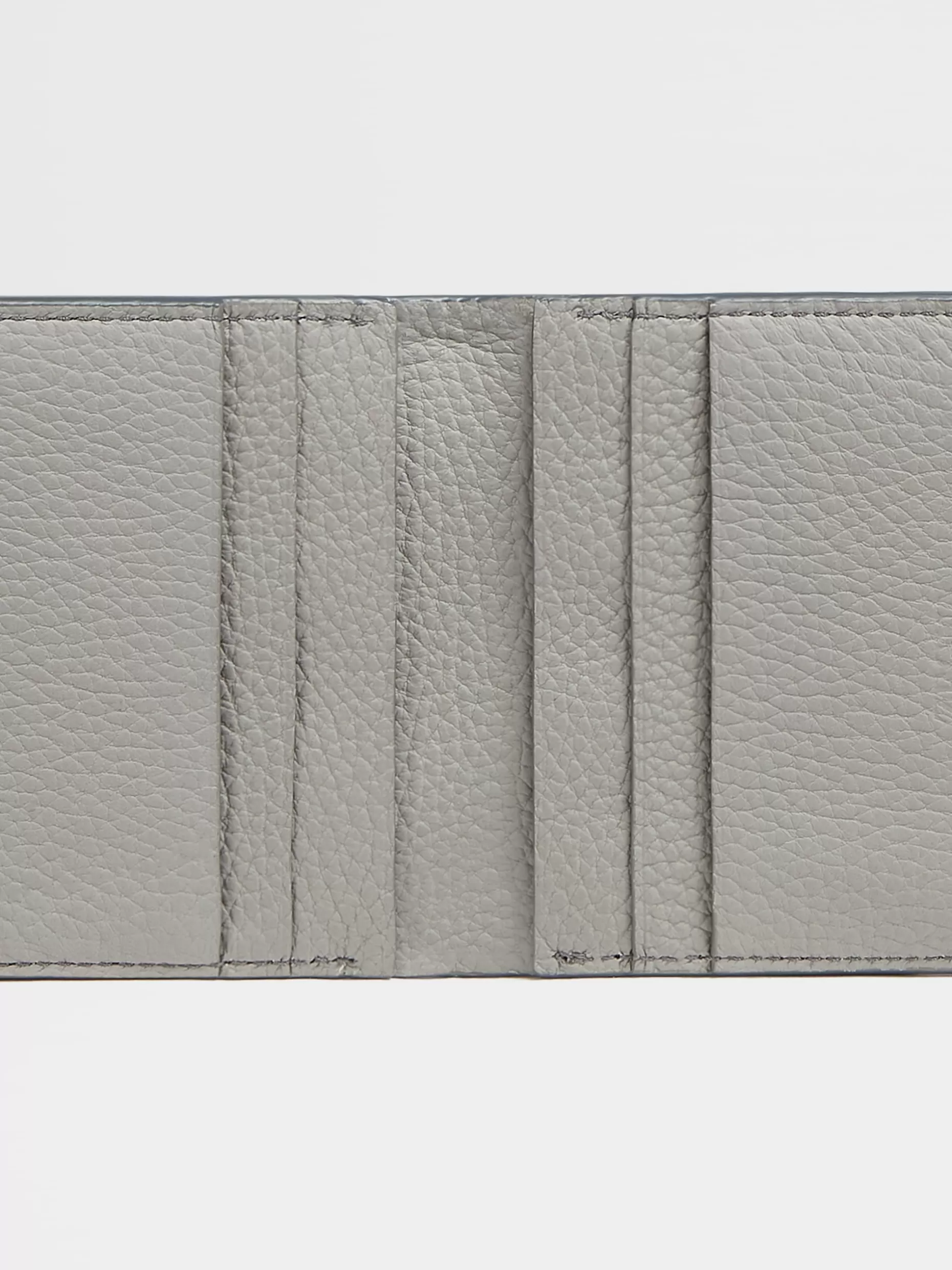 Men ZEGNA Deerskin Foldable Card Case