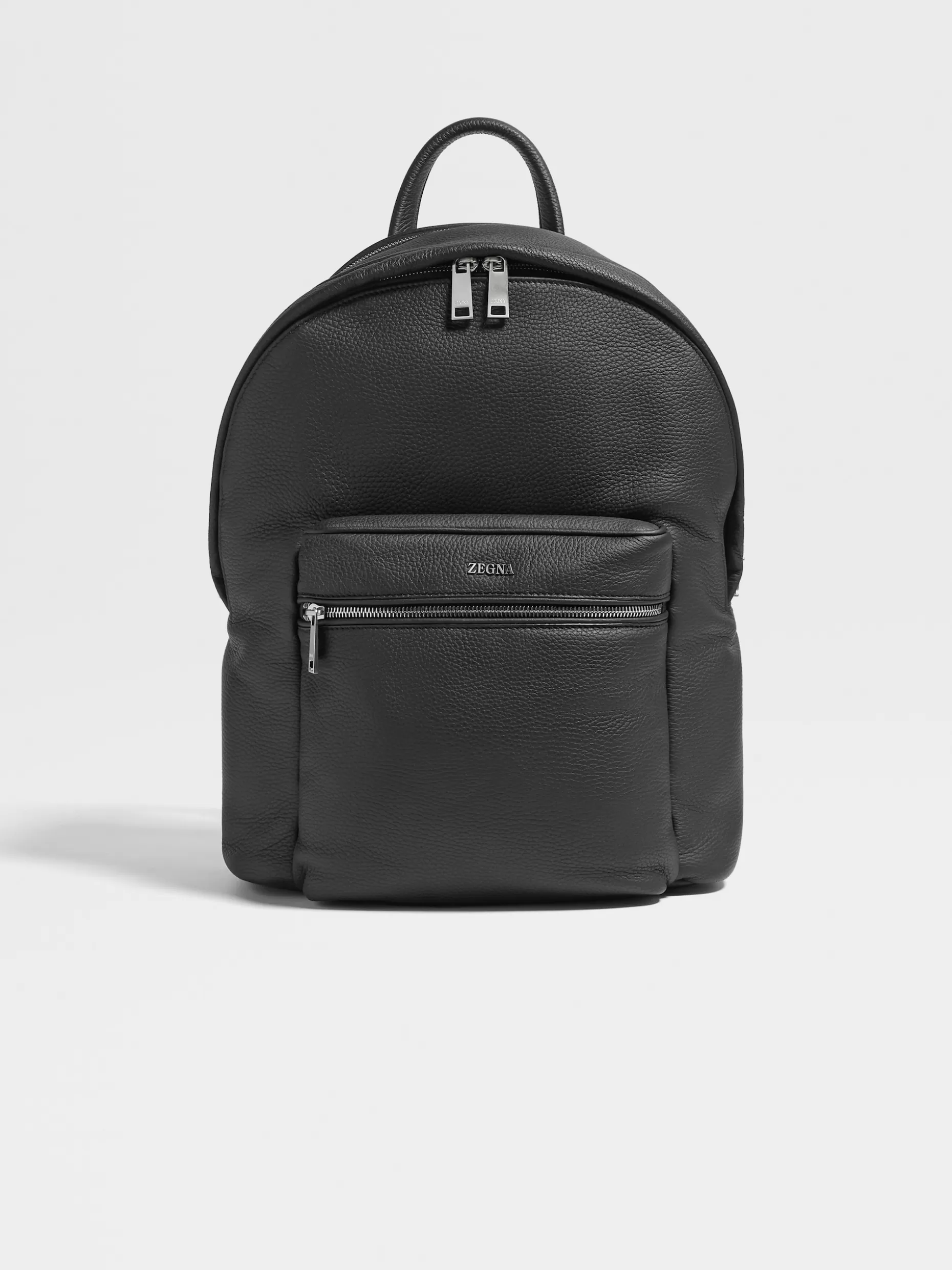 Men ZEGNA Deerskin Hoodie Backpack