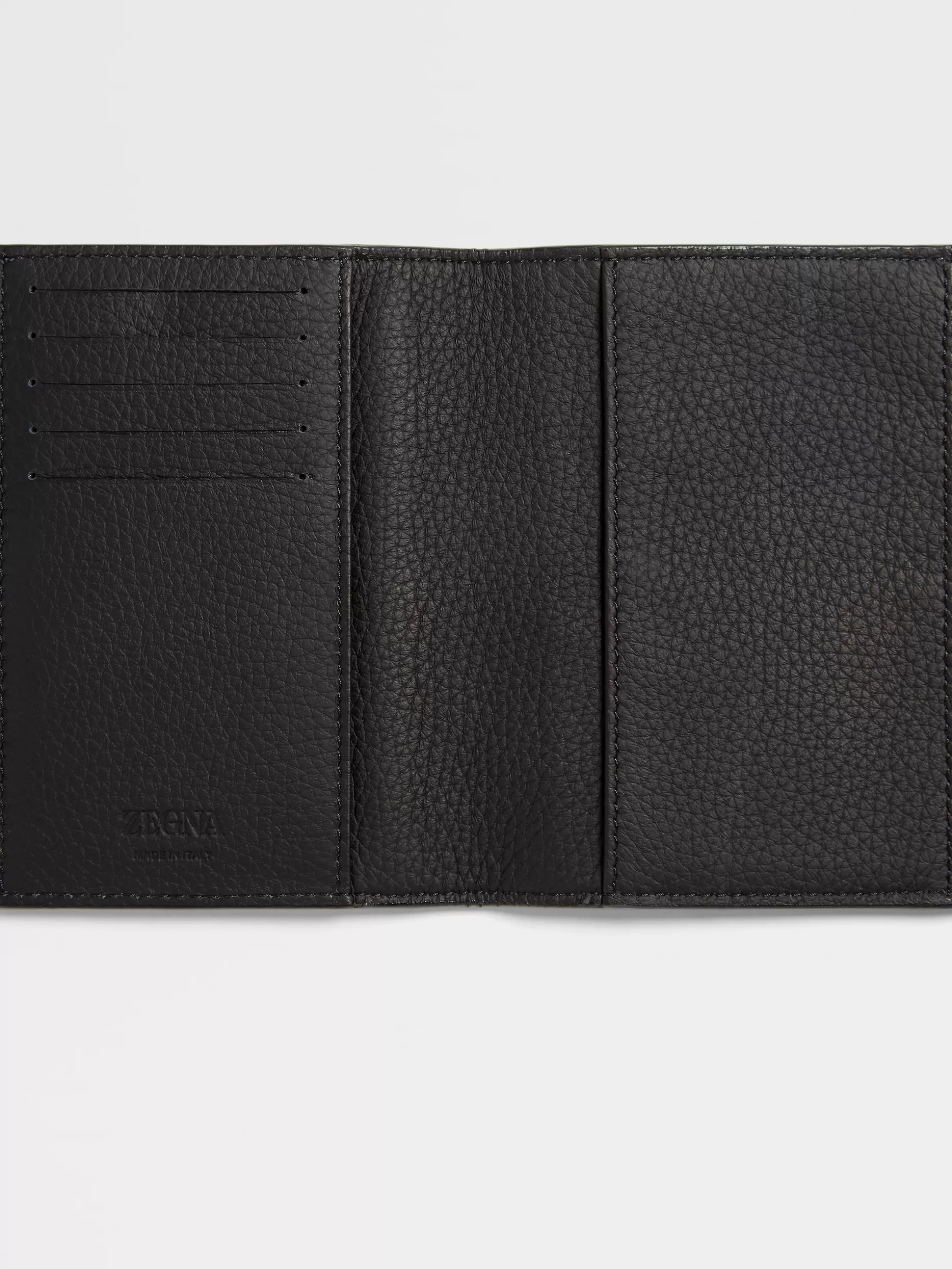 Men ZEGNA Deerskin Passport Case