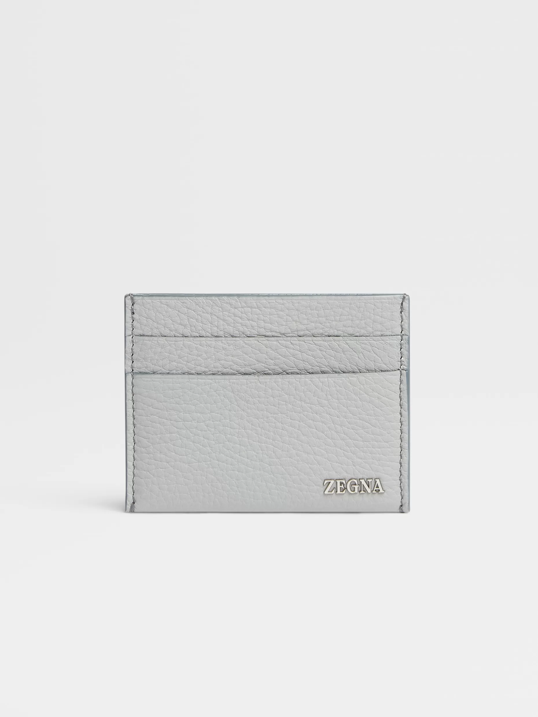 Men ZEGNA Deerskin Simple Card Case