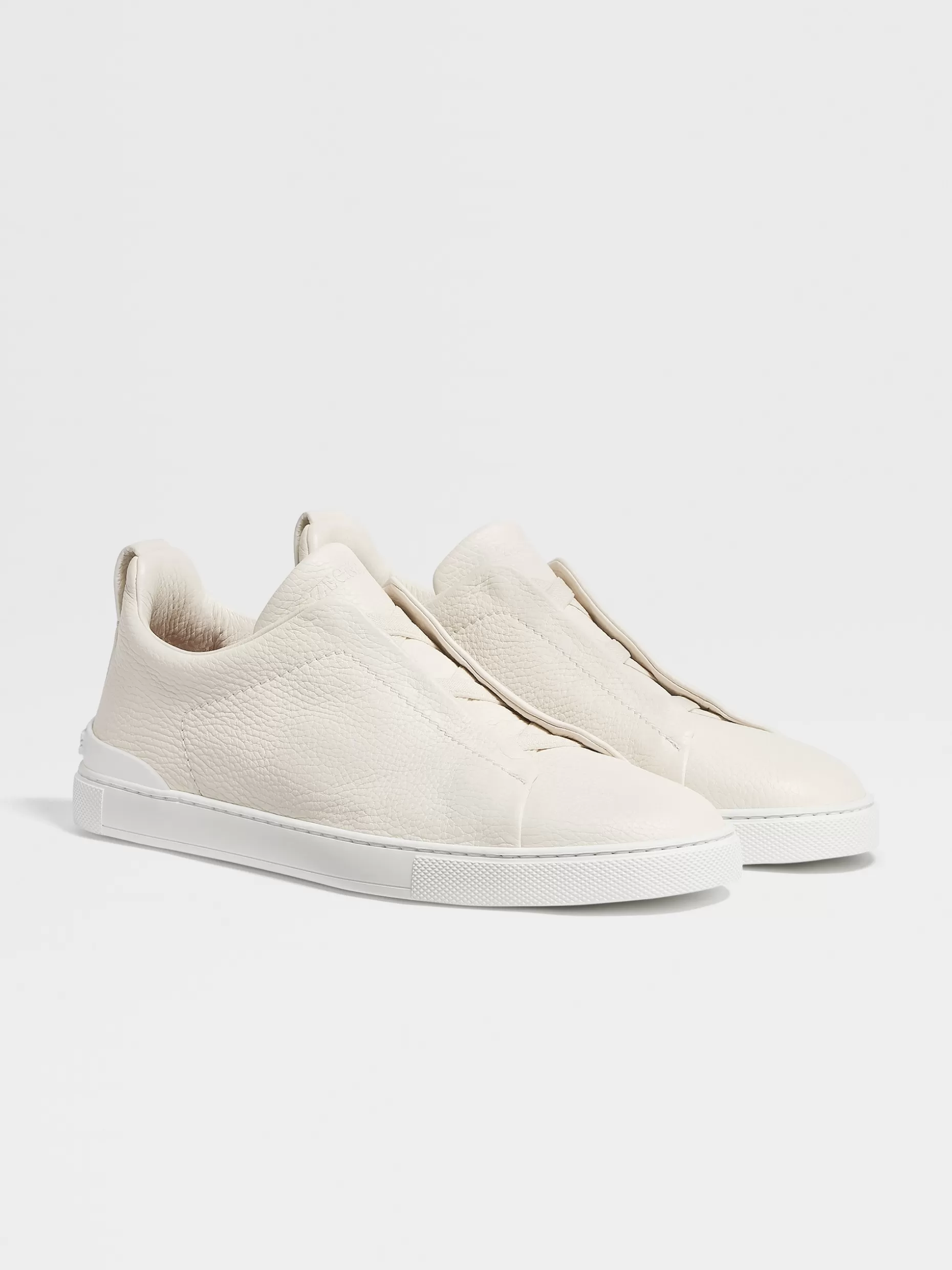 Men ZEGNA Deerskin Triple Stitch™ Sneakers