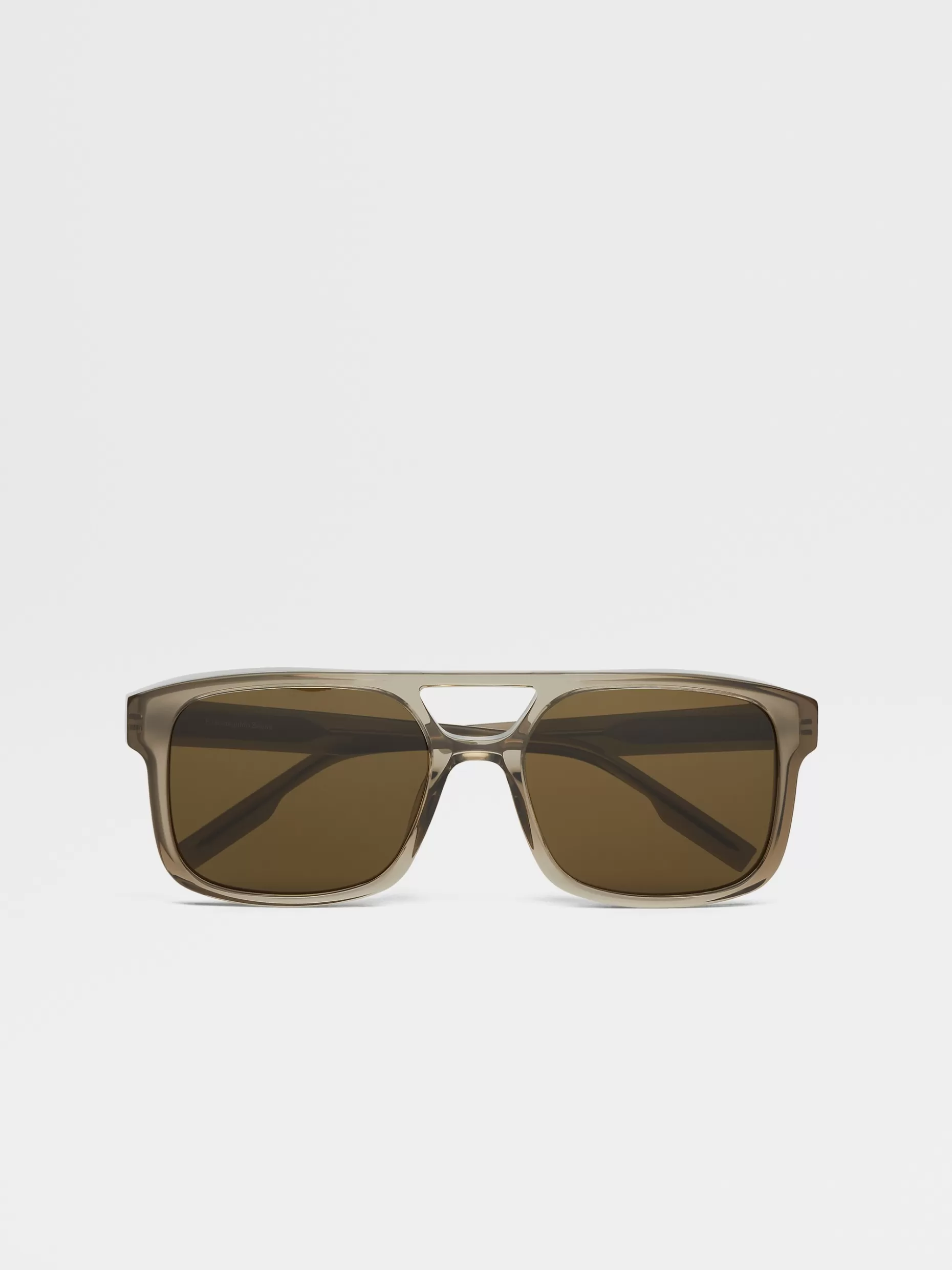 Men ZEGNA Fashion Show Sunglasses