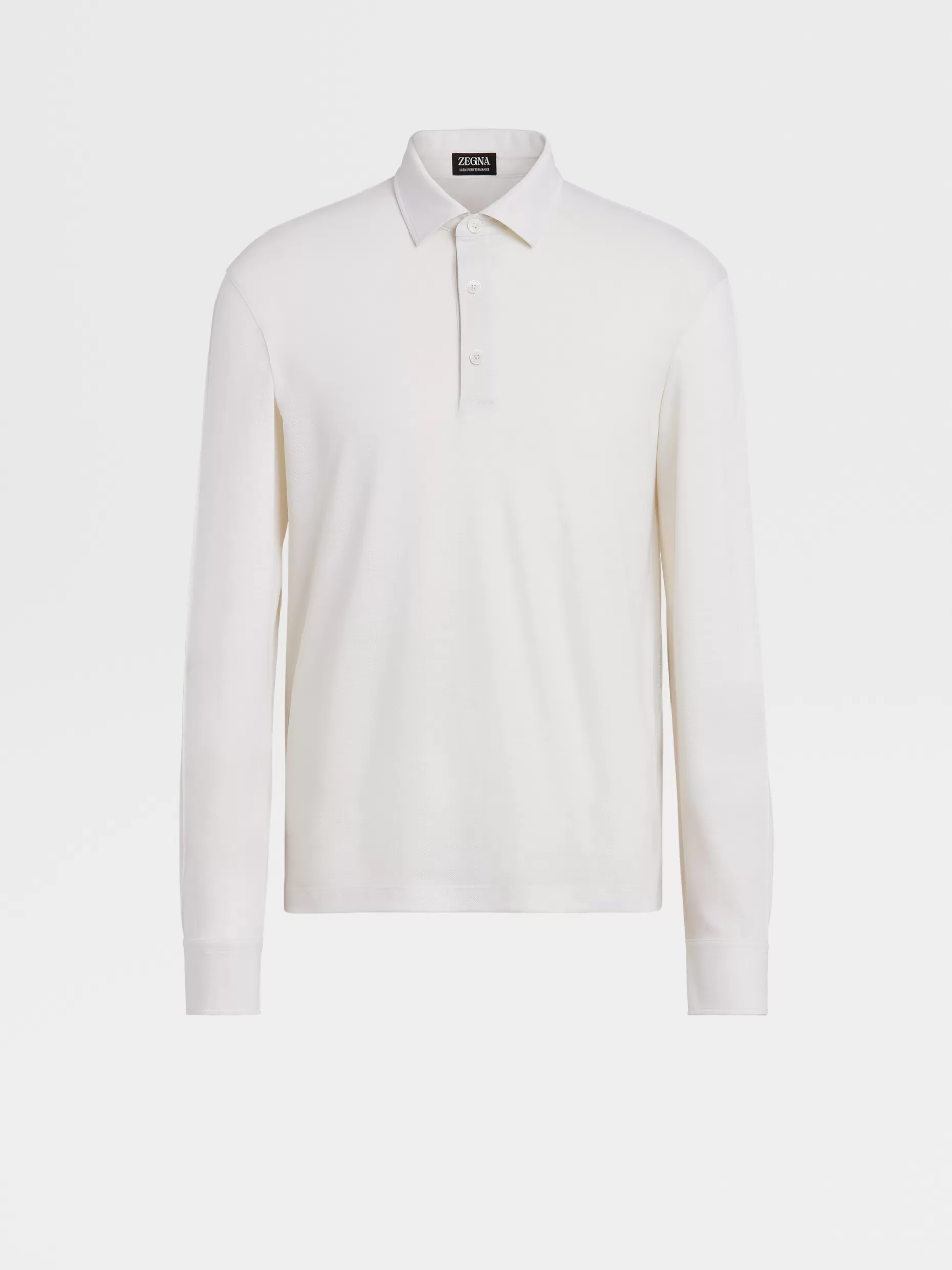 Men ZEGNA High Performance™ Long-Sleeve Polo