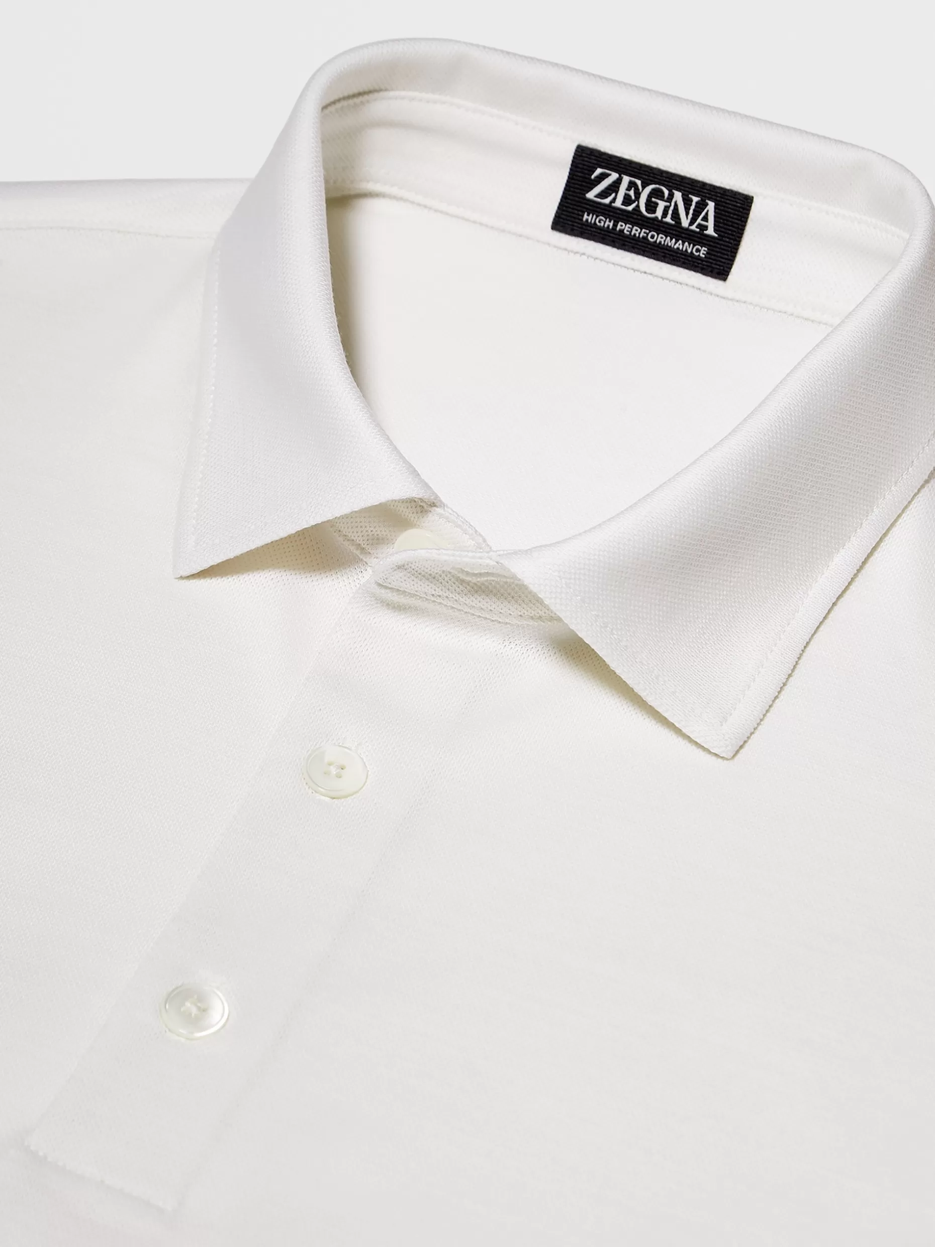 Men ZEGNA High Performance™ Long-Sleeve Polo