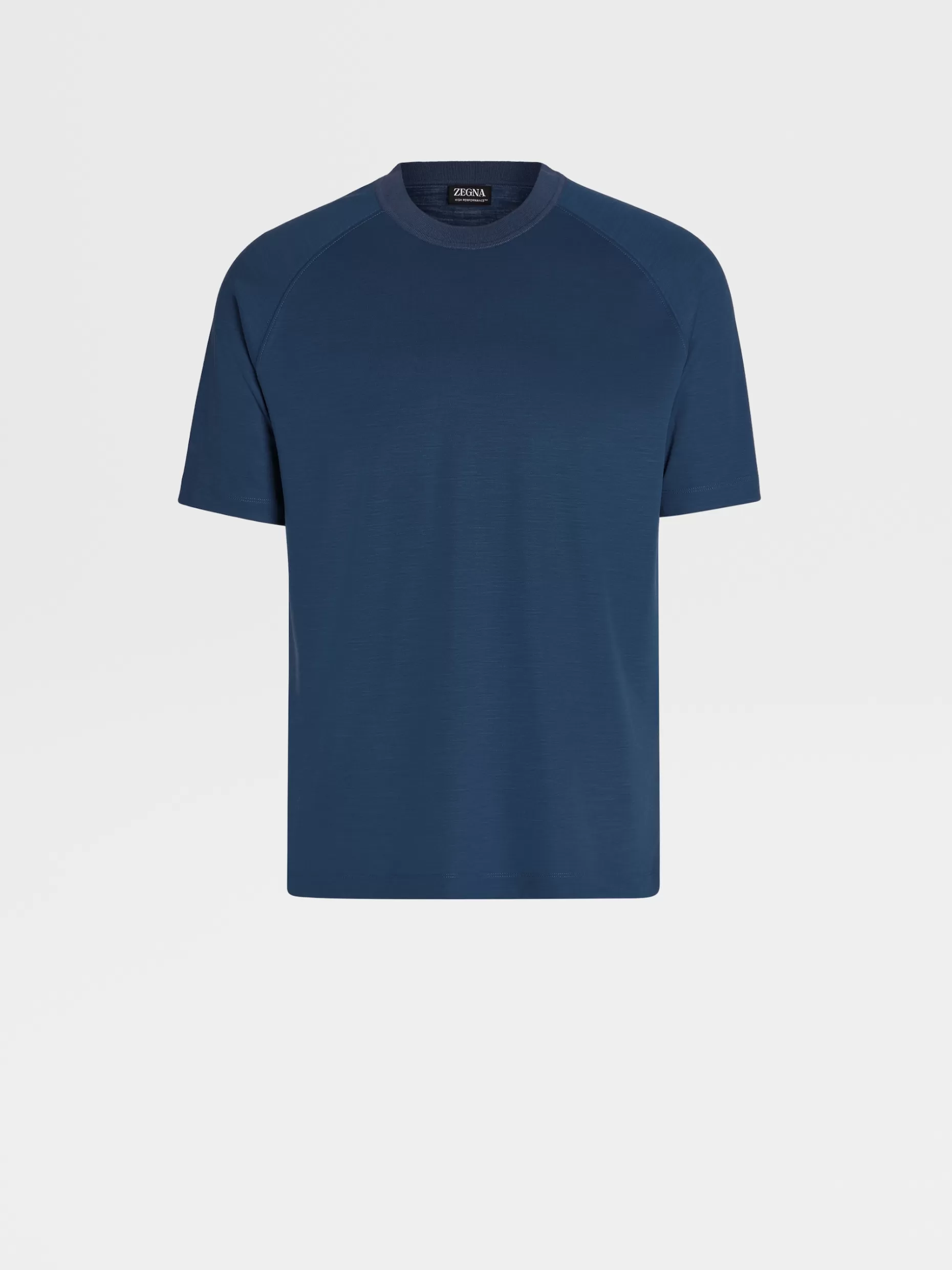 Men ZEGNA High Performance™ Wool Jersey T-Shirt