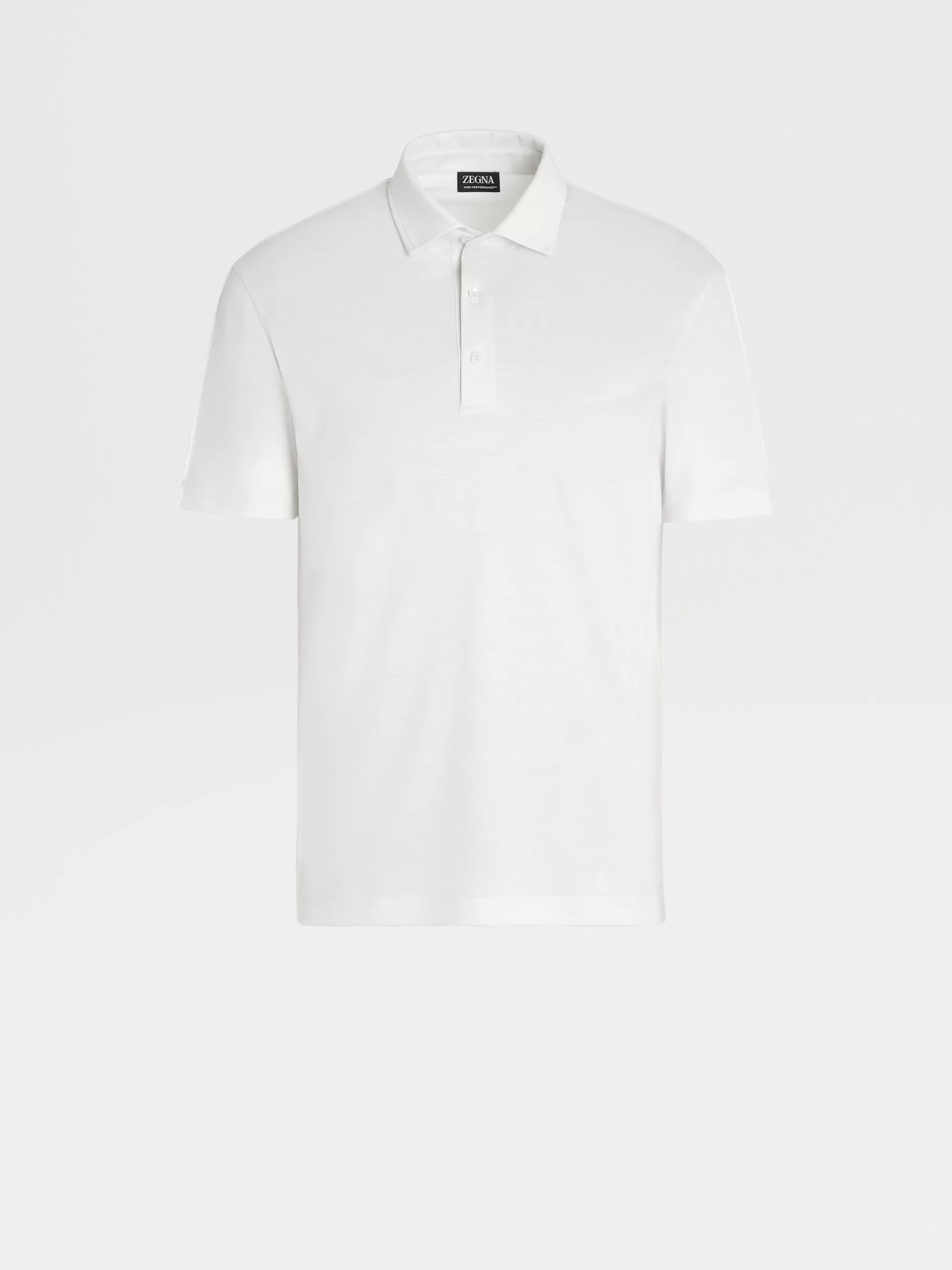 Men ZEGNA High Performance™ Wool Short-Sleeve Polo