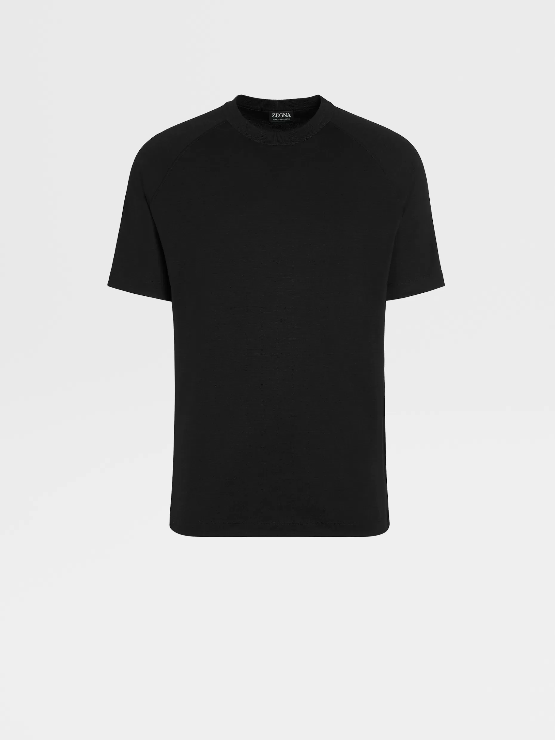 Men ZEGNA High Performance™ Wool Short-Sleeve T-Shirt