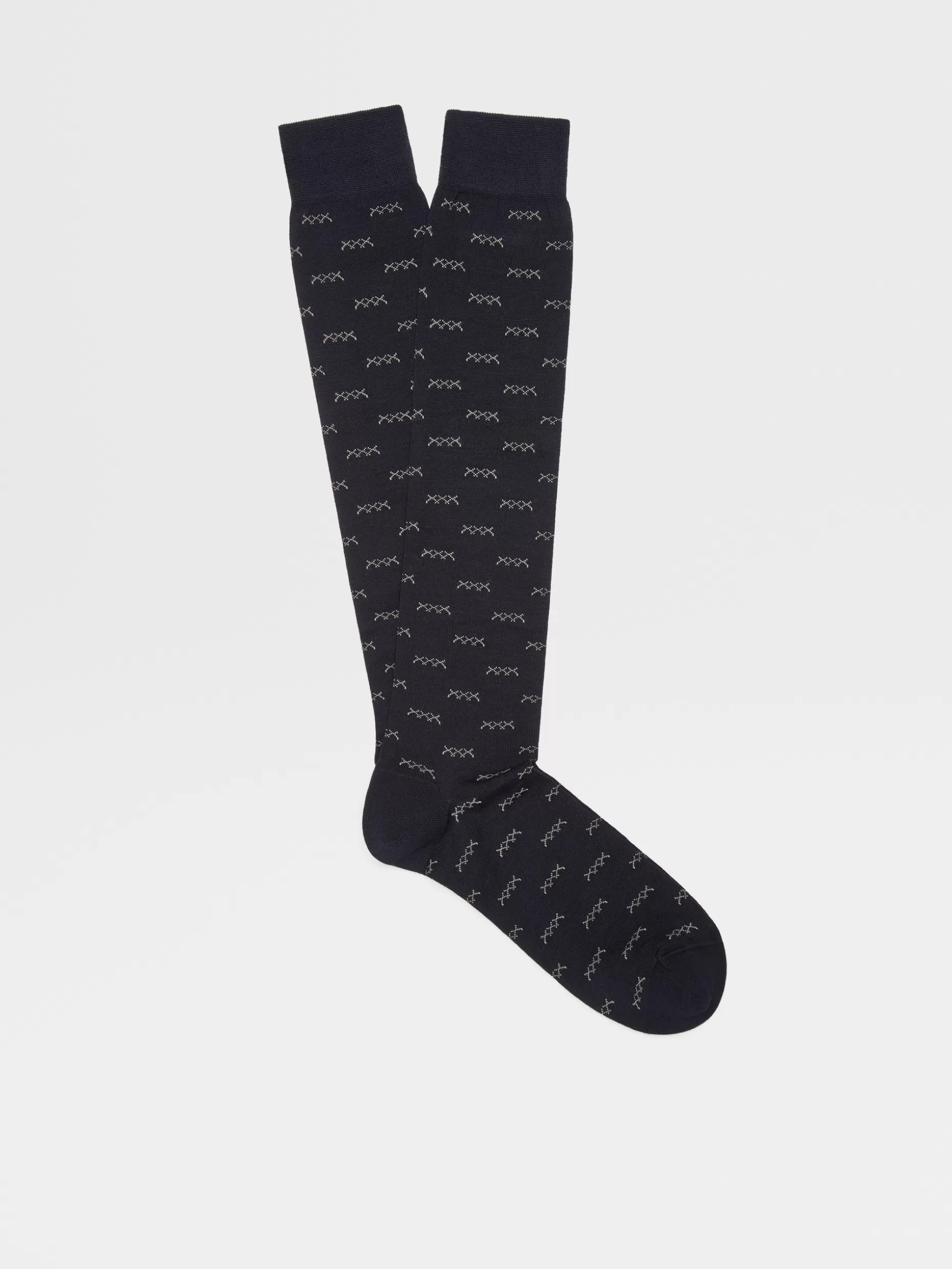 Men ZEGNA Iconic Triple X Mid Calf Socks