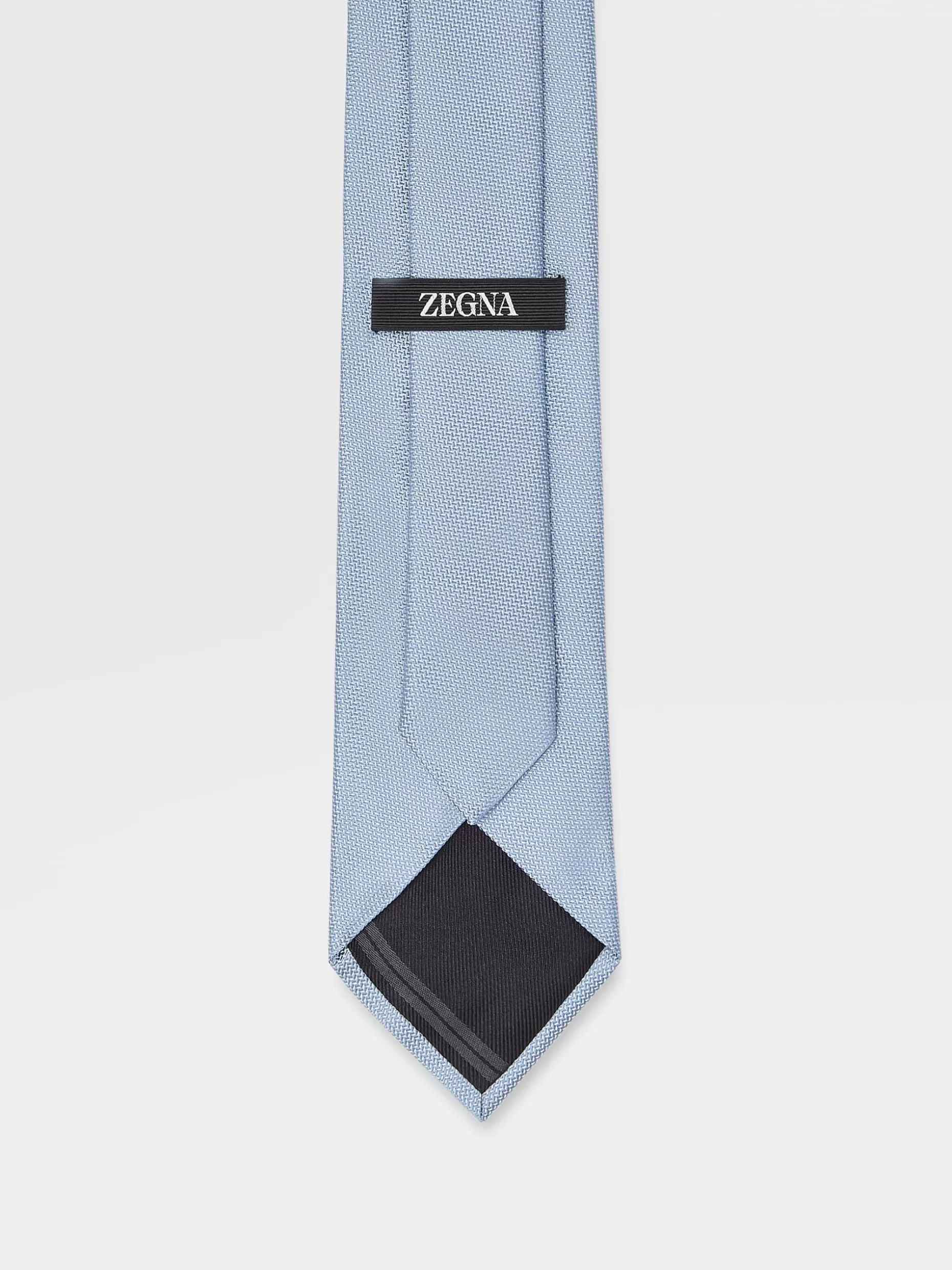 Men ZEGNA Jacquard Silk Tie