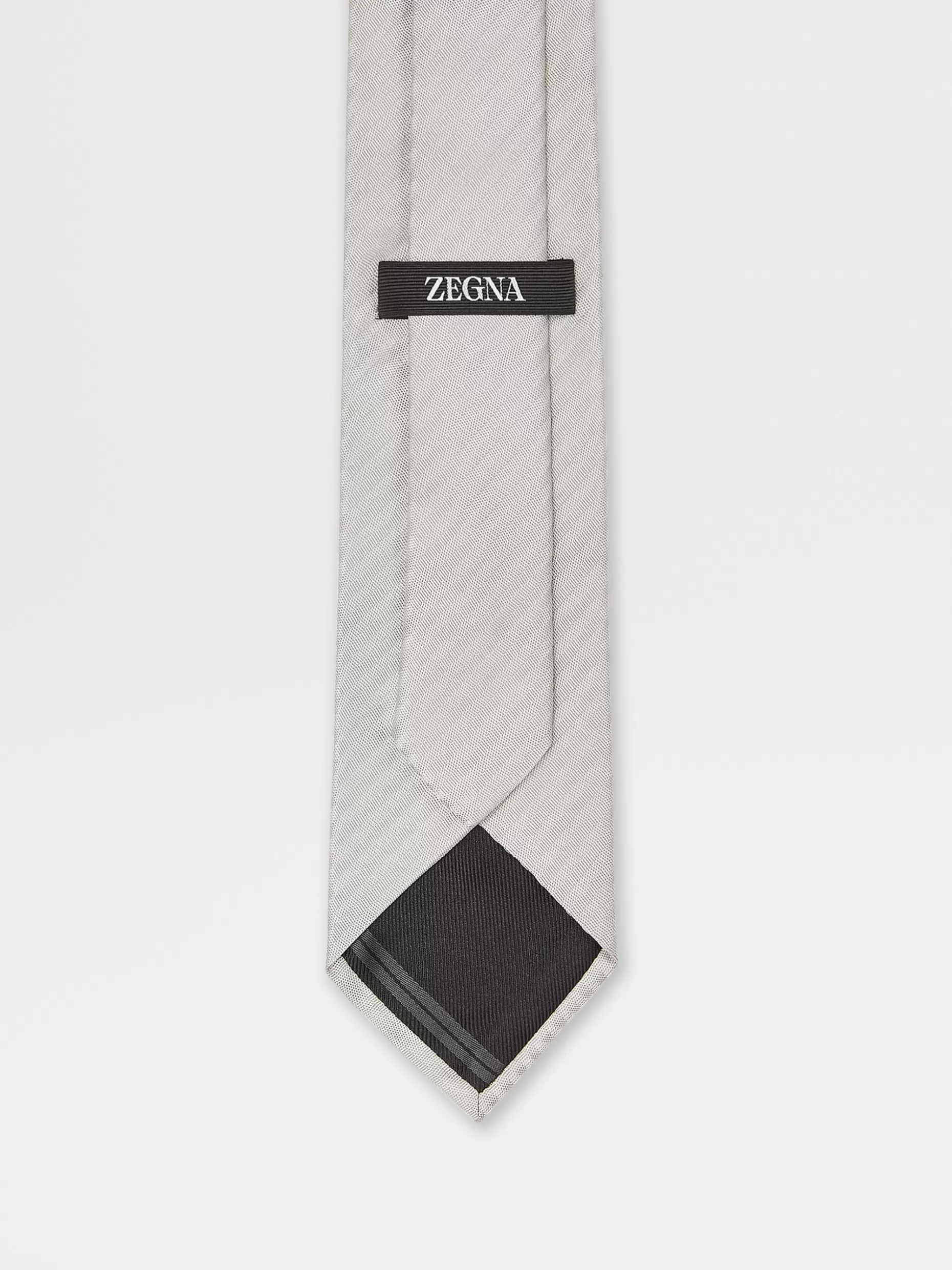 Men ZEGNA Jacquard Silk Tie