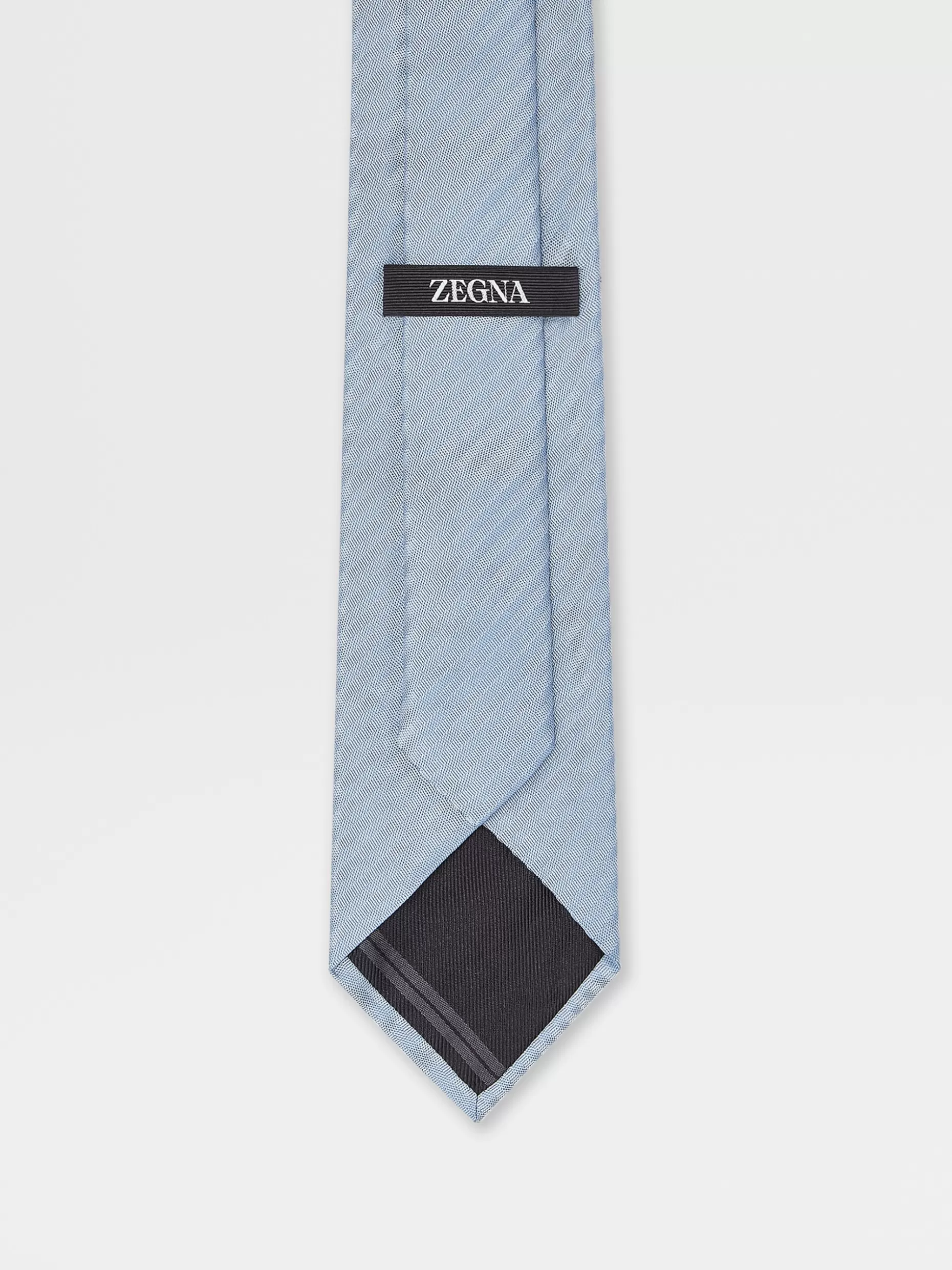 Men ZEGNA Jacquard Silk Tie