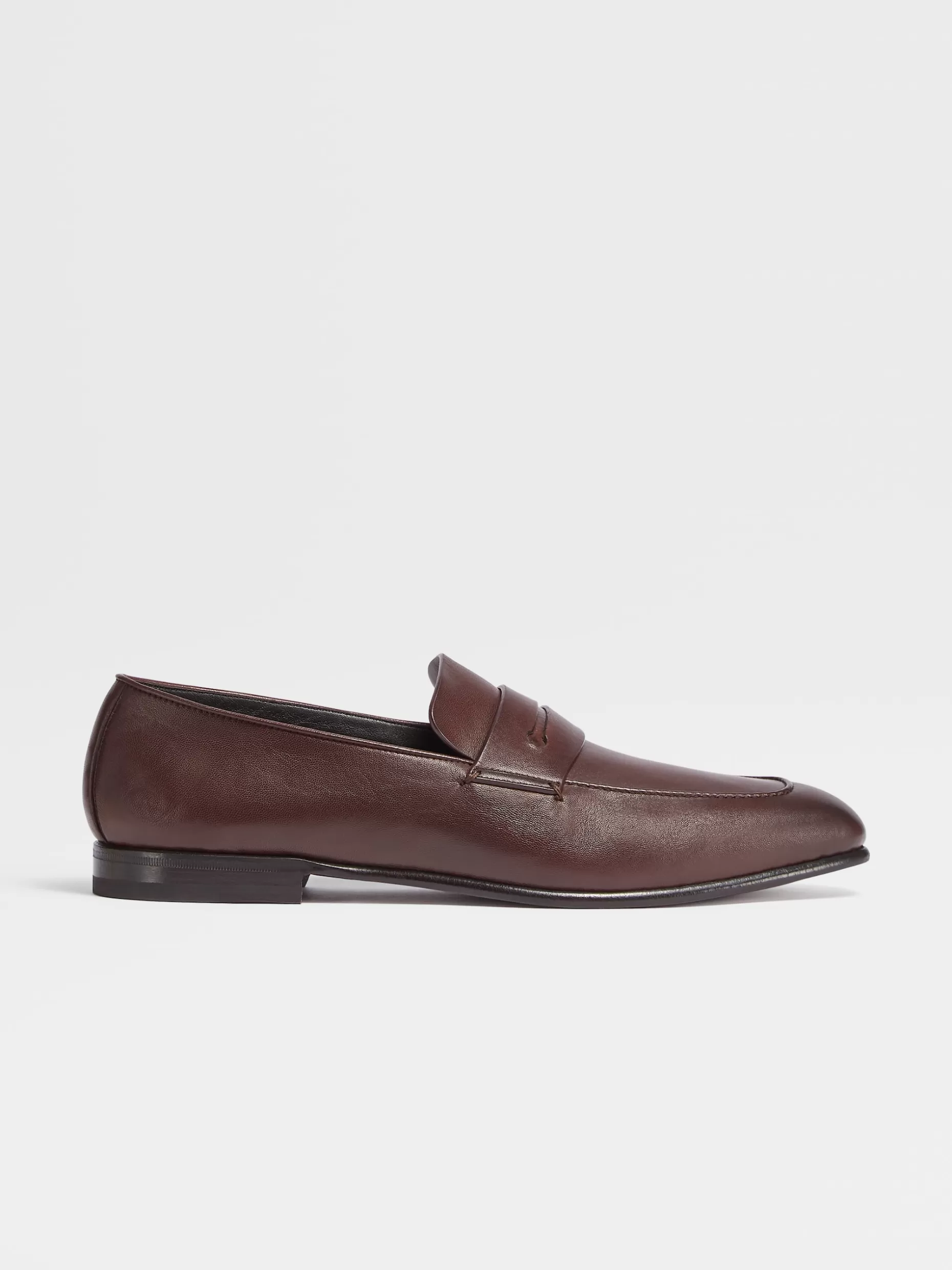 Men ZEGNA Leather L'Asola Loafers