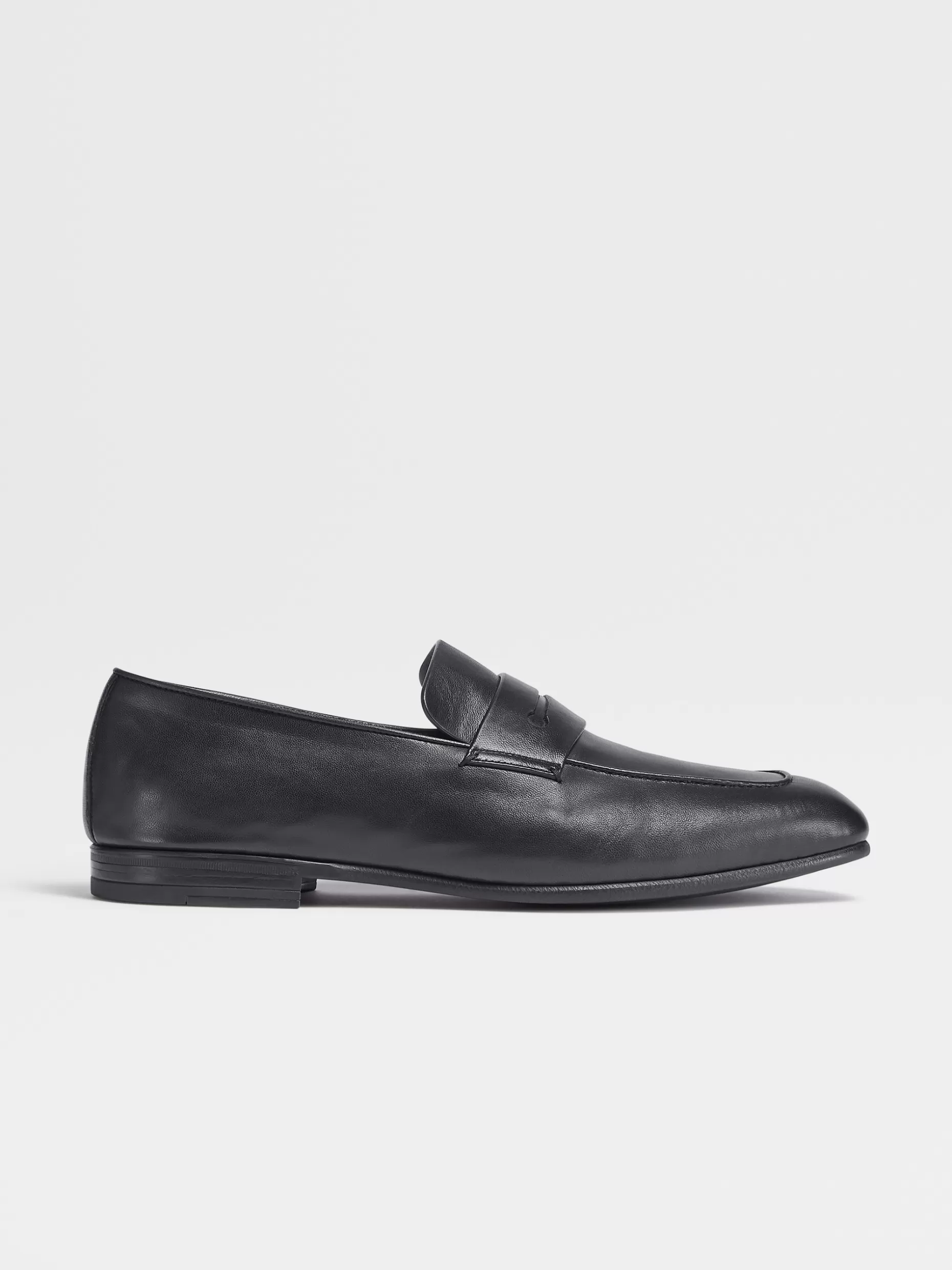 Men ZEGNA Leather L'Asola Loafers