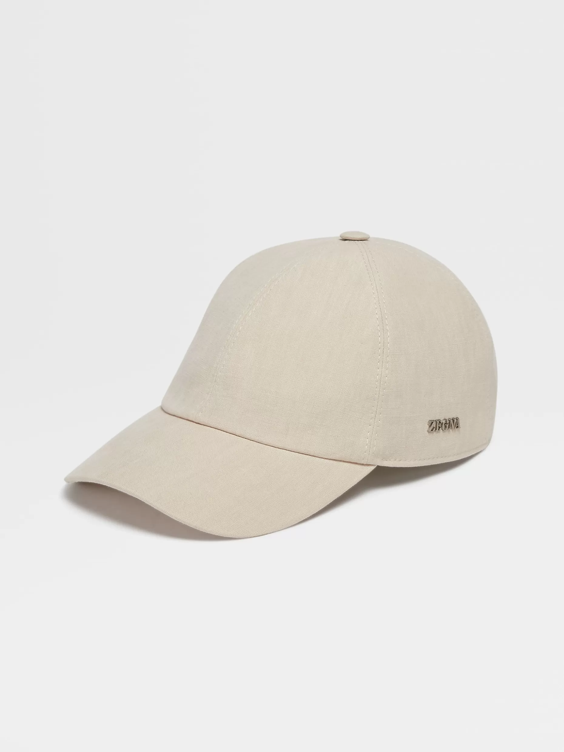 Men ZEGNA Linen Baseball Cap