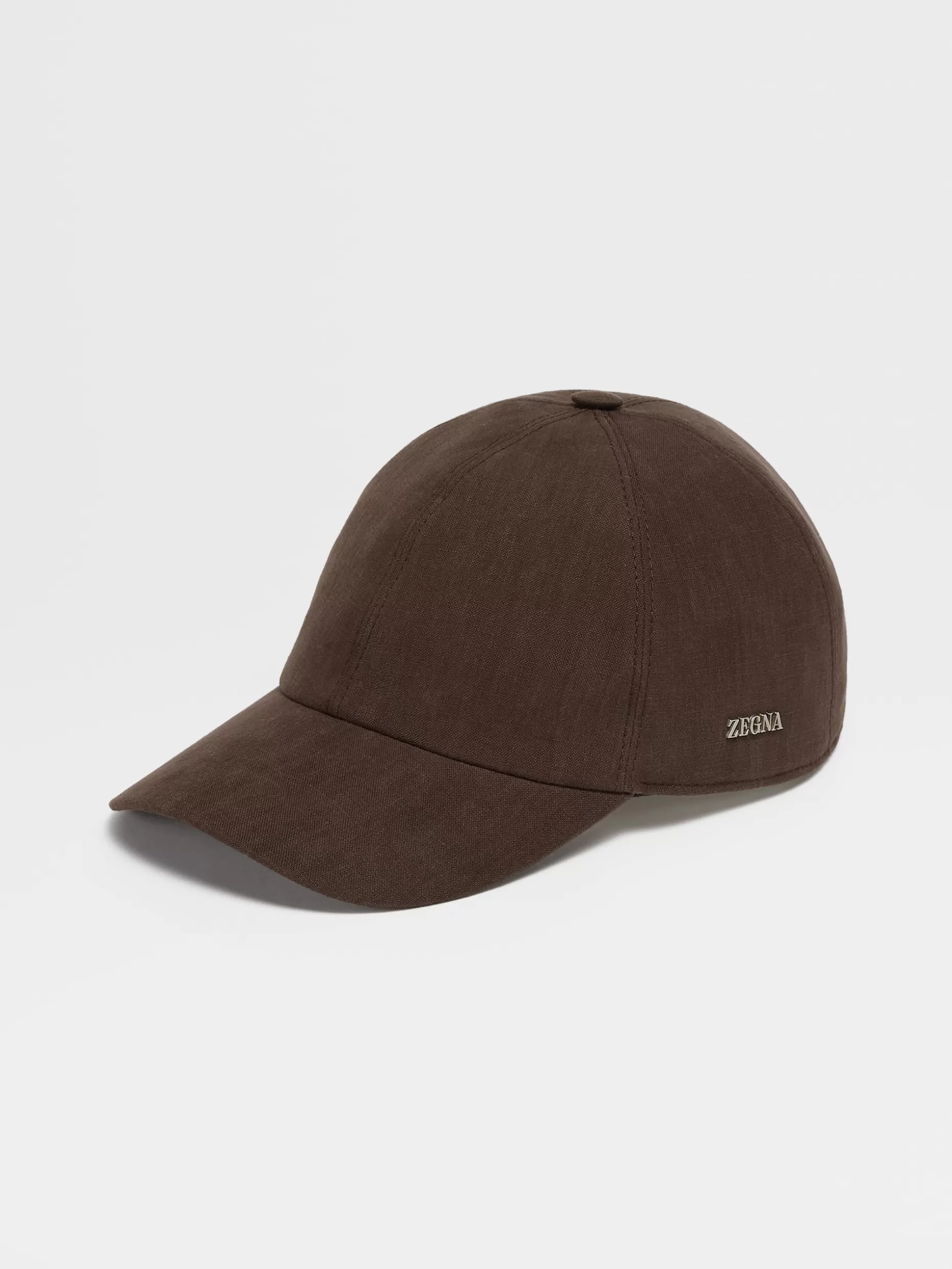 Men ZEGNA Linen Baseball Cap