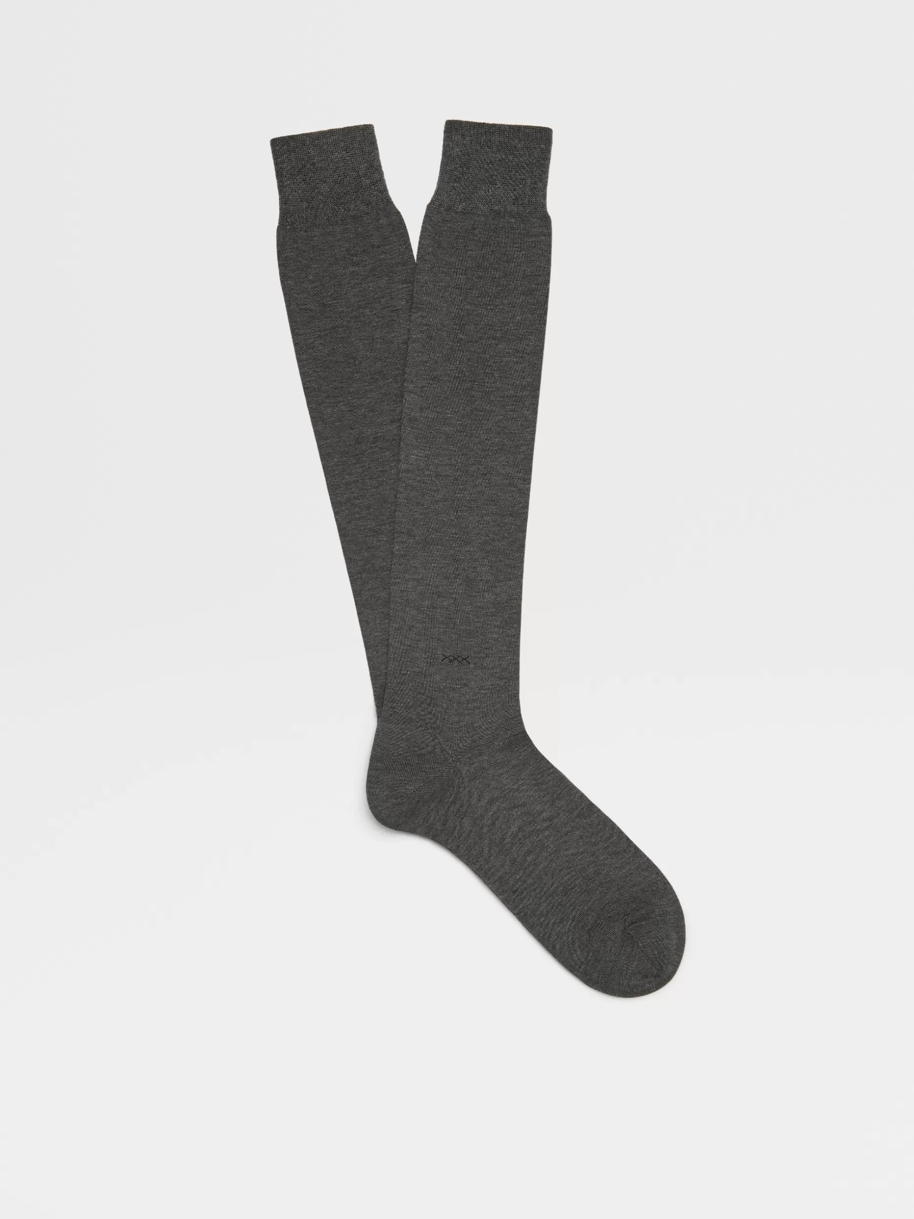 Men ZEGNA Lyocell Blend Everyday Triple X Mid Calf Socks