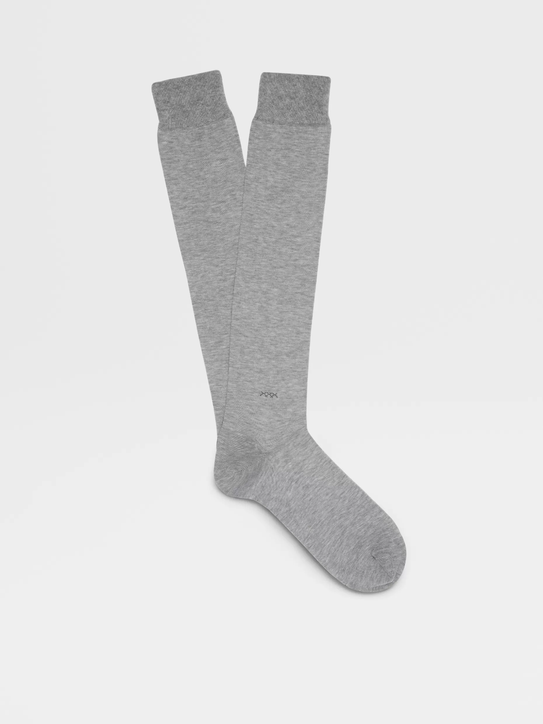 Men ZEGNA Lyocell Blend Everyday Triple X Mid Calf Socks