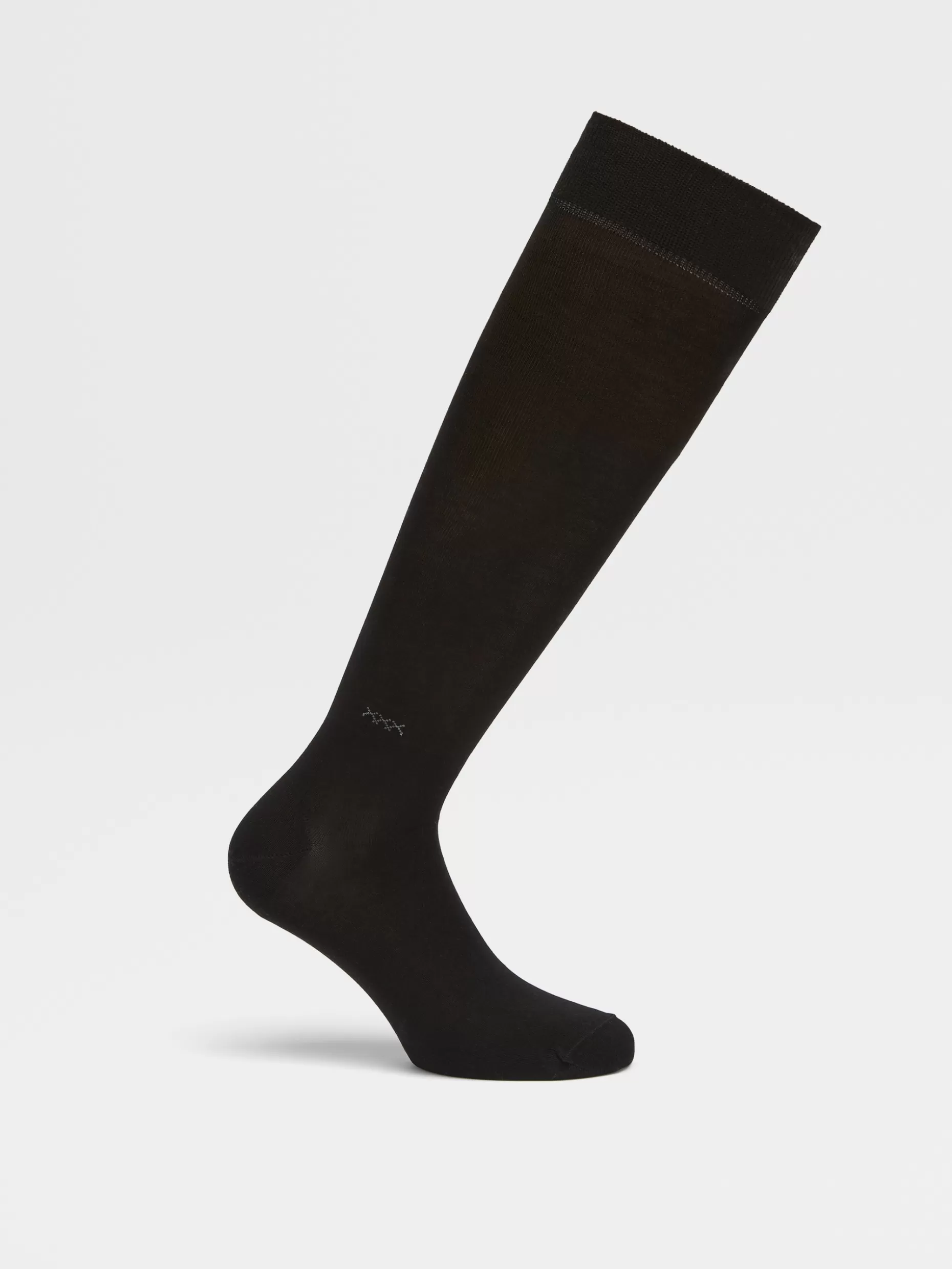 Men ZEGNA Lyocell Blend Everyday Triple X Mid Calf Socks