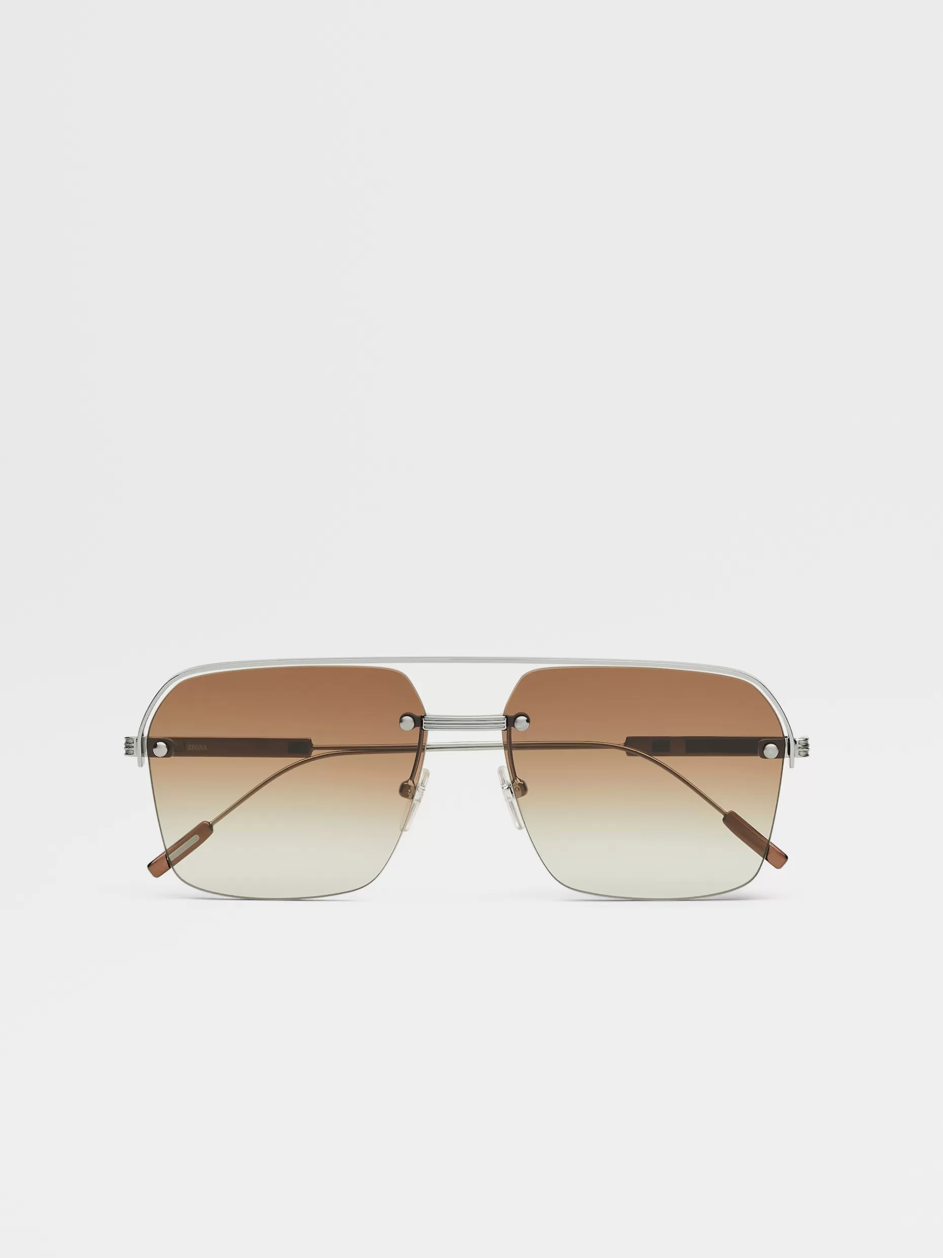 Men ZEGNA Metal Sunglasses