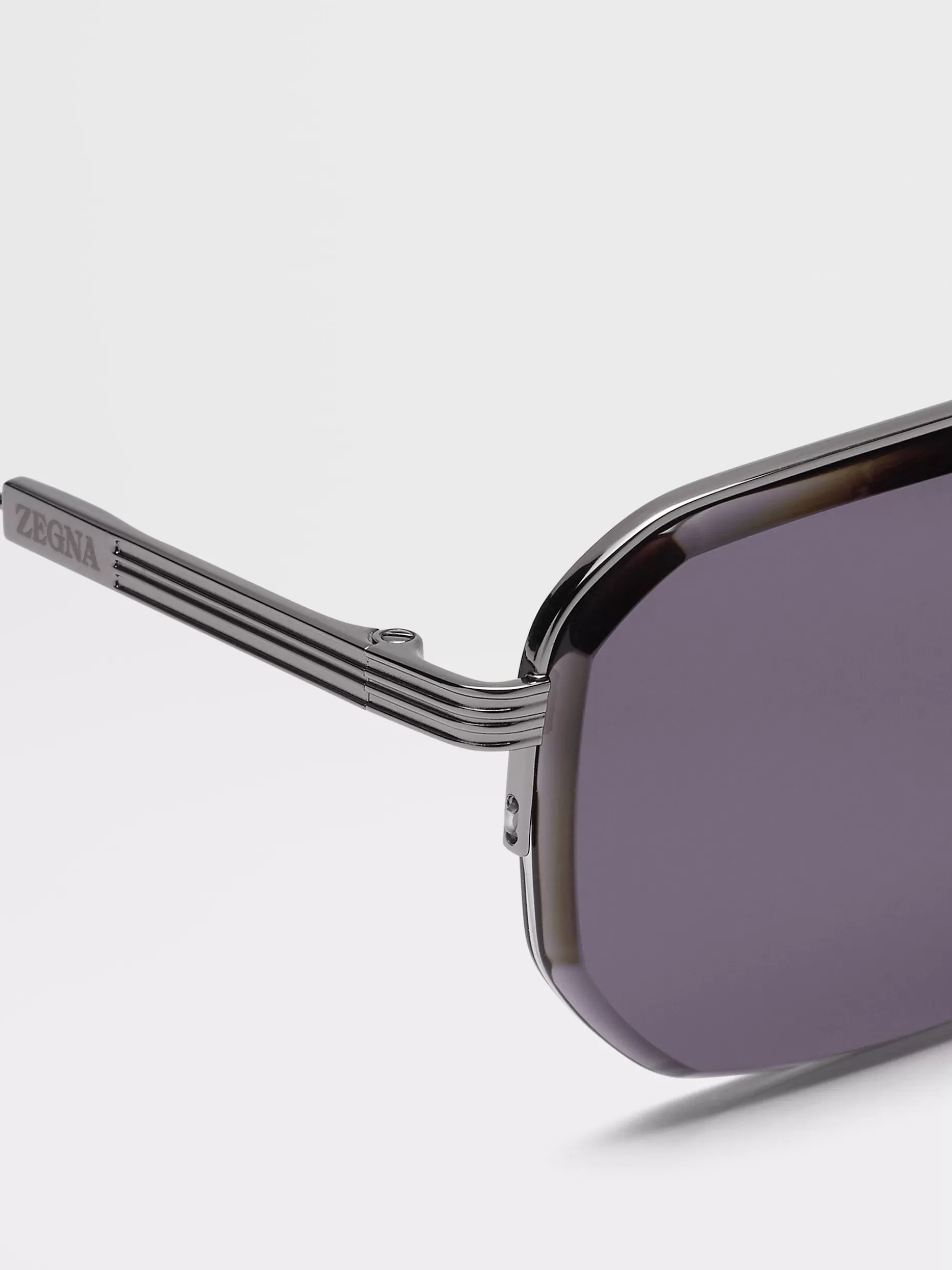 Men ZEGNA Metal Sunglasses