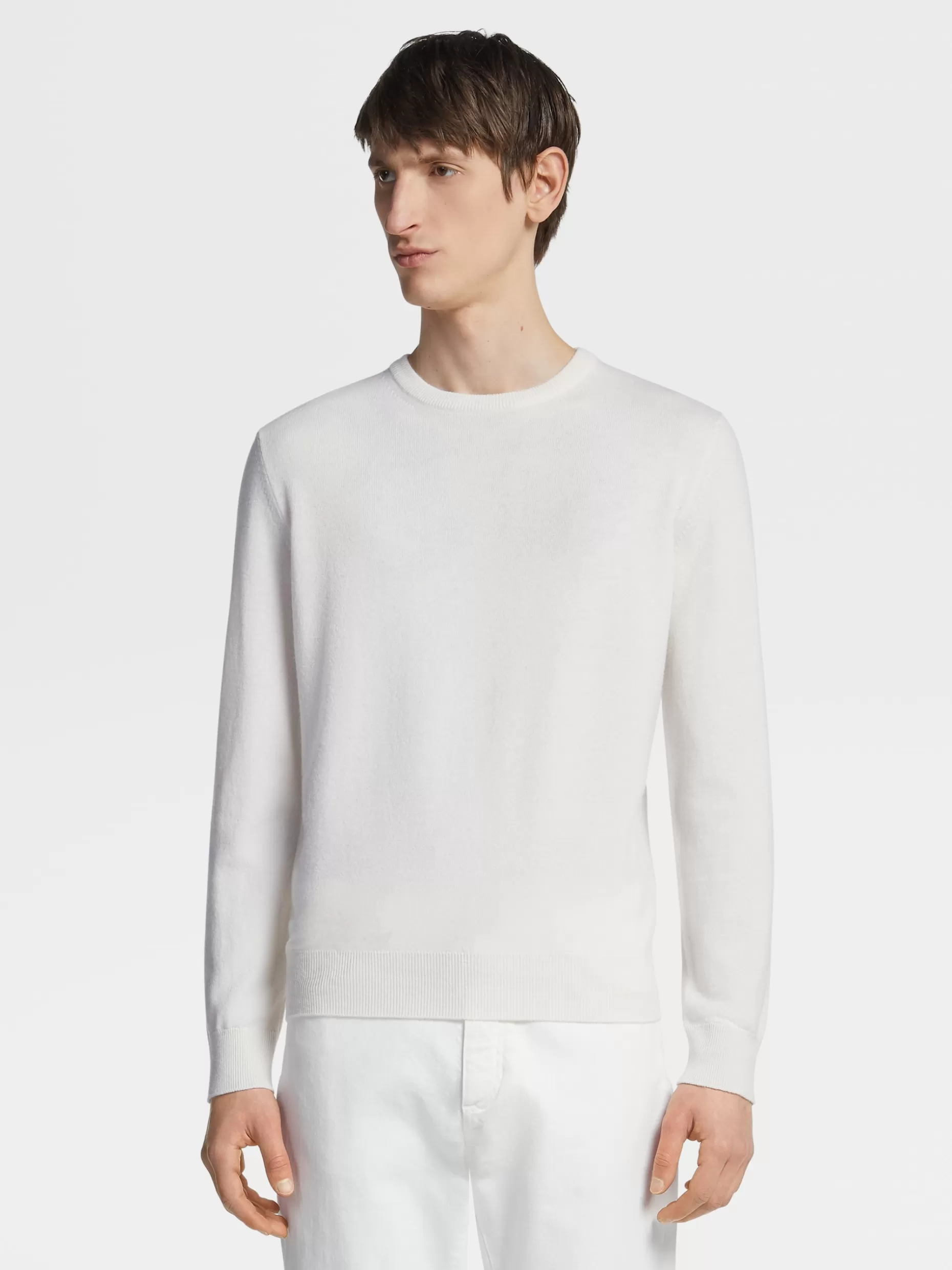 Men ZEGNA Oasi Cashmere Crewneck