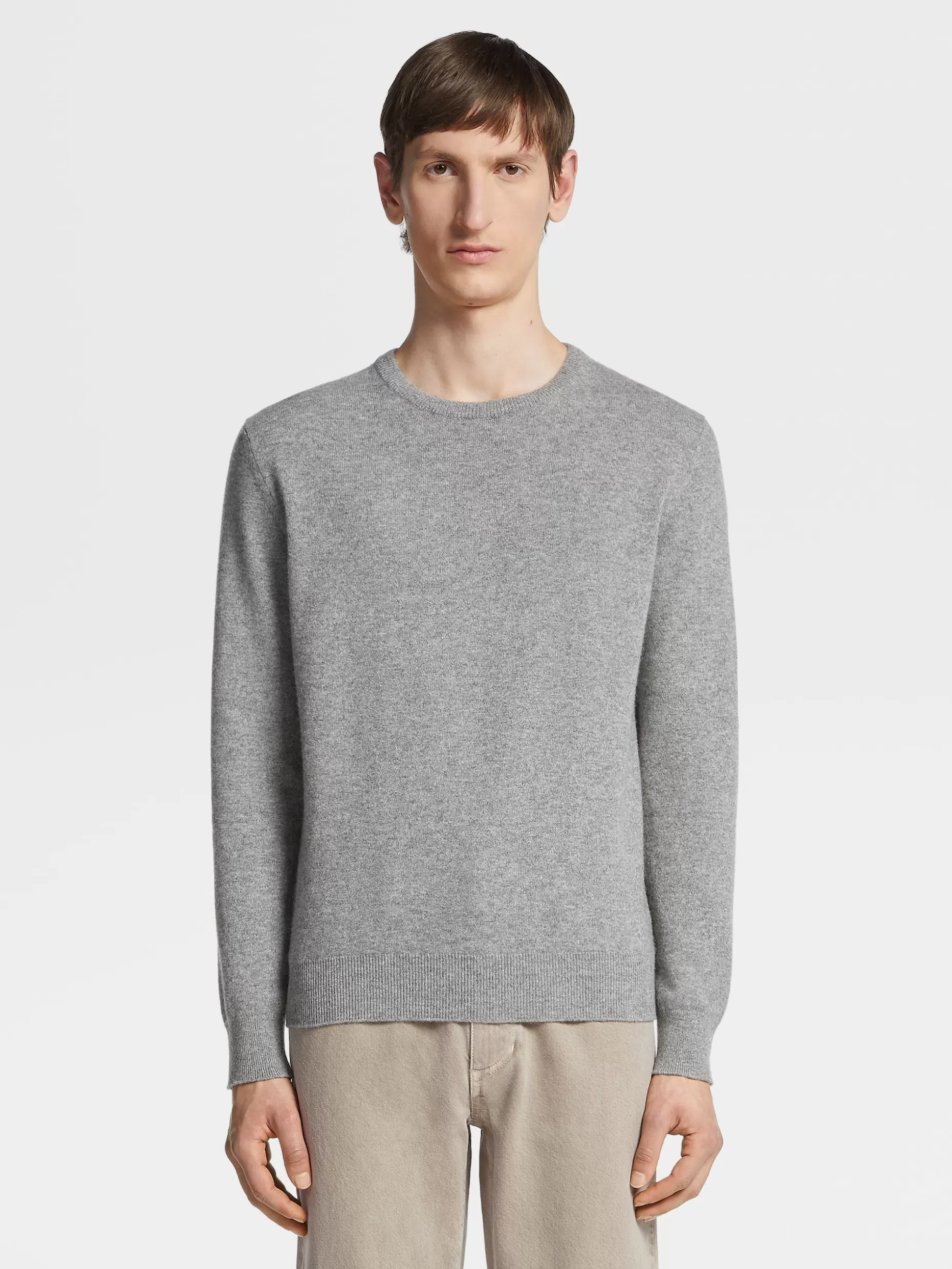 Men ZEGNA Oasi Cashmere Crewneck