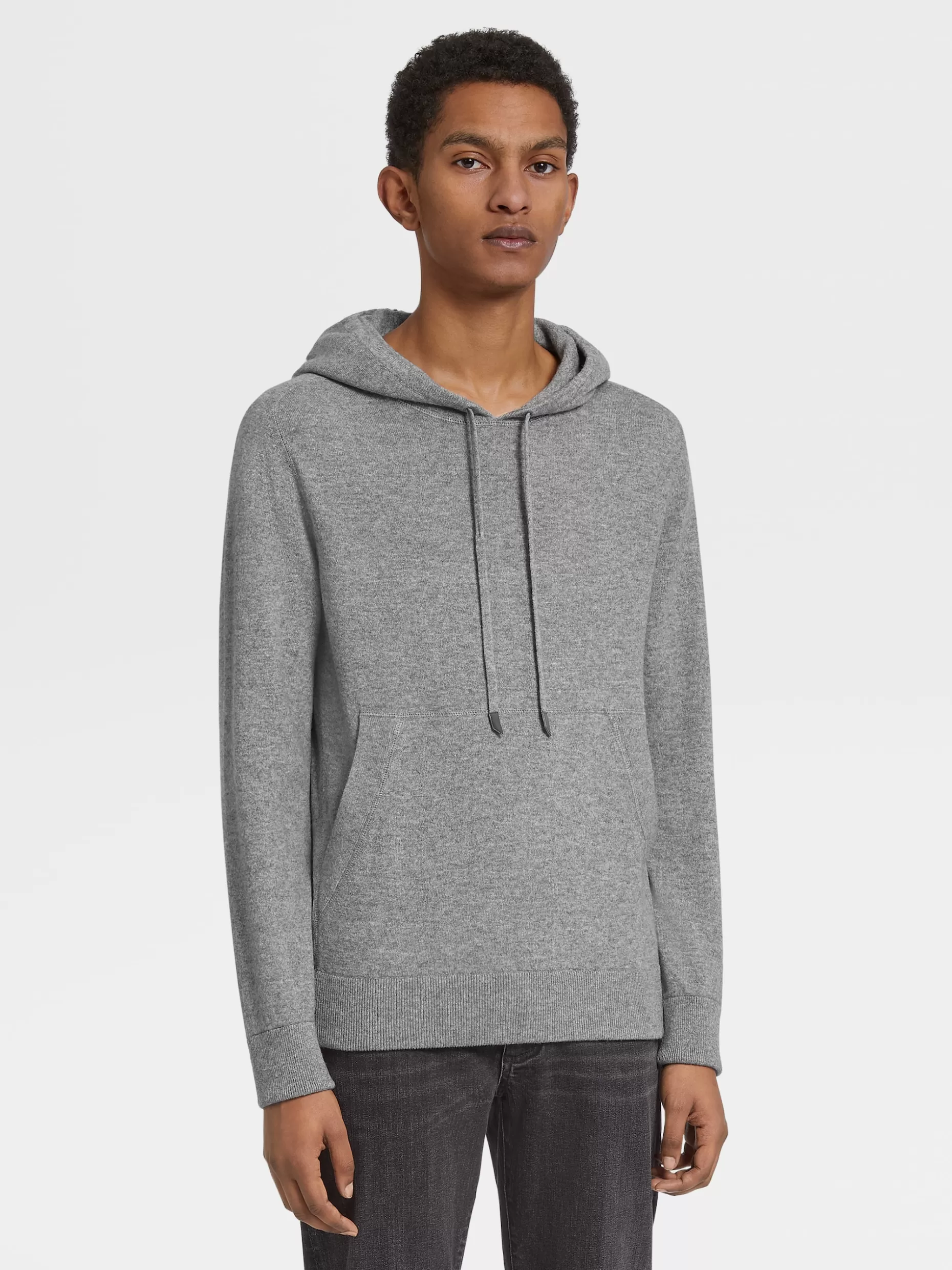 Men ZEGNA Oasi Cashmere Hoodie