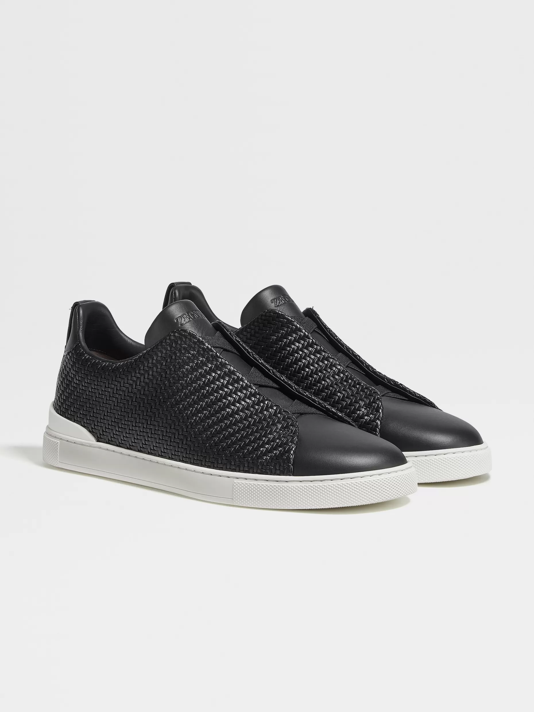 Men ZEGNA Pelletessuta™ Triple Stitch™ Low Top Sneakers