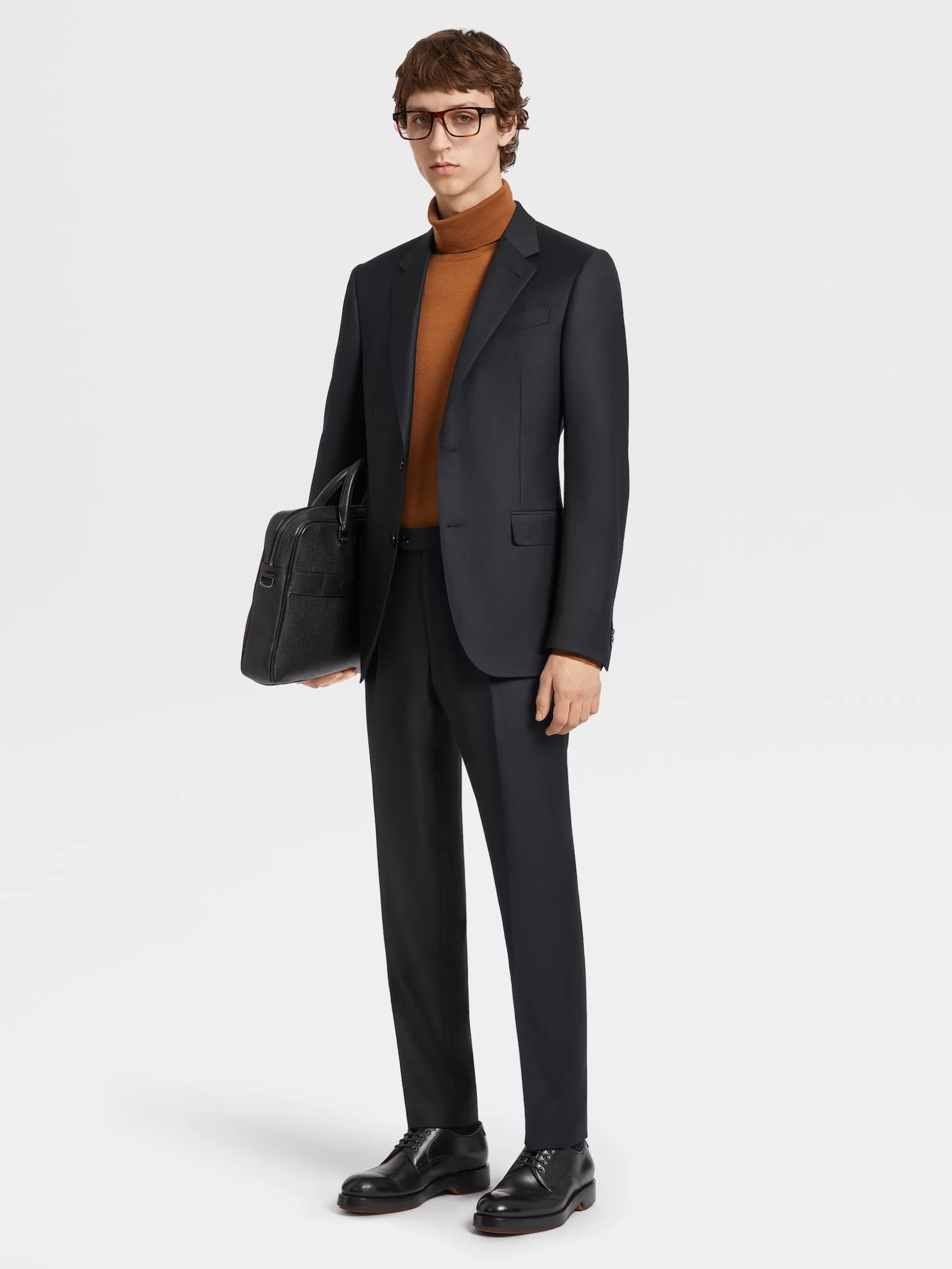 Men ZEGNA Pinpoint Trofeo™ Wool Suit