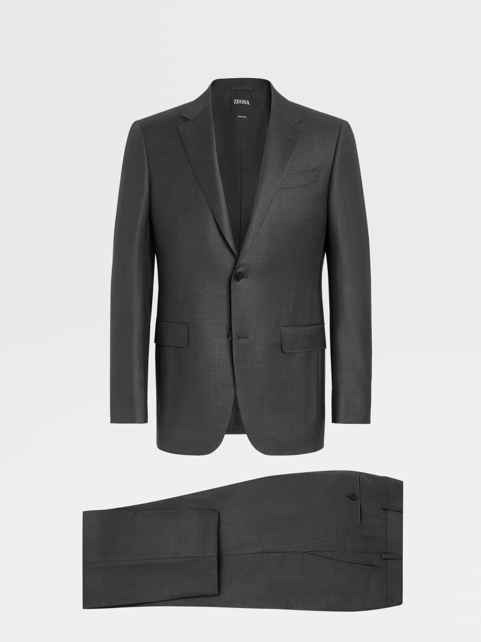 Men ZEGNA Pinpoint Trofeo™ Wool Suit